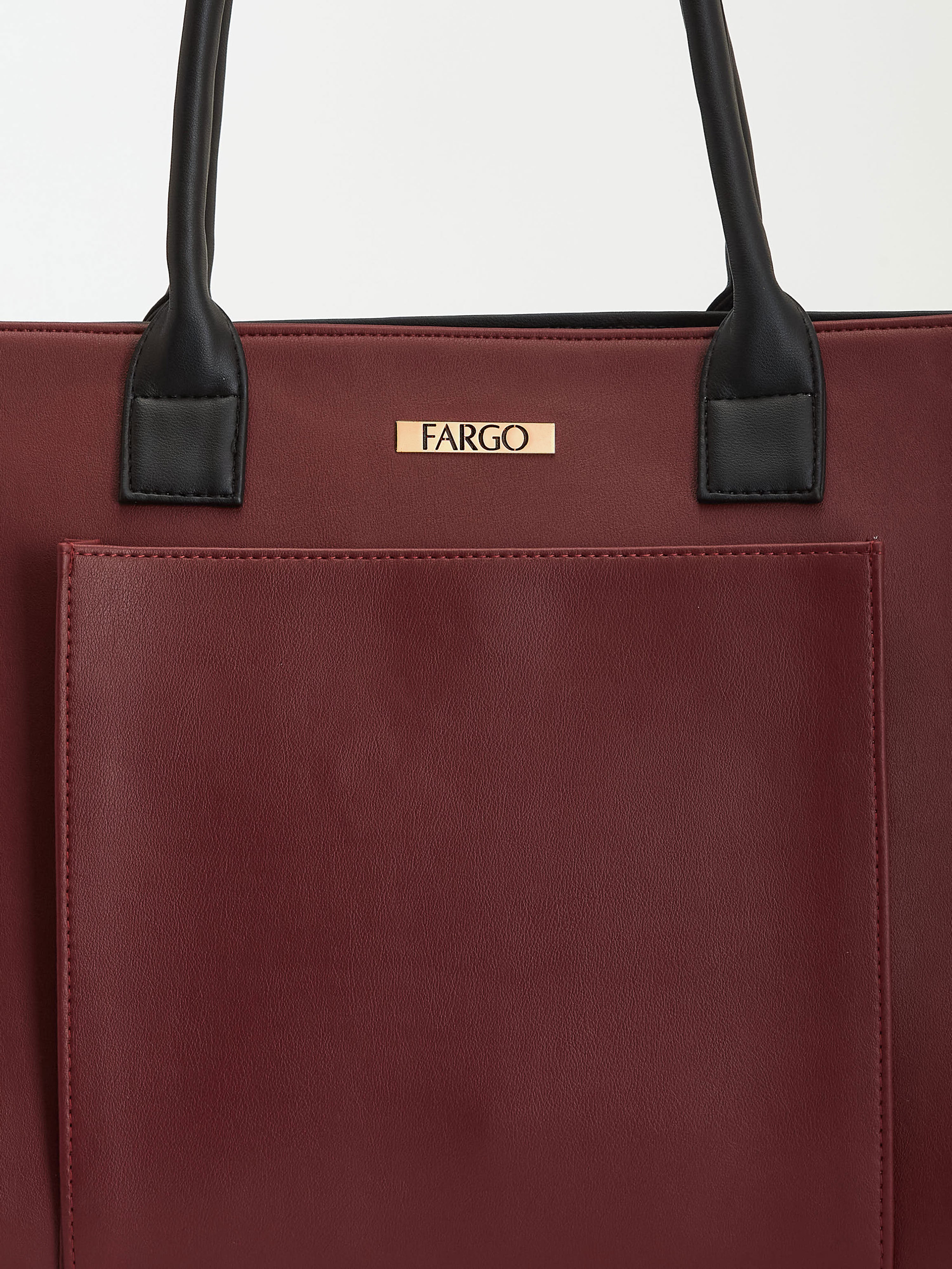 Amara Maroon Tote for Women