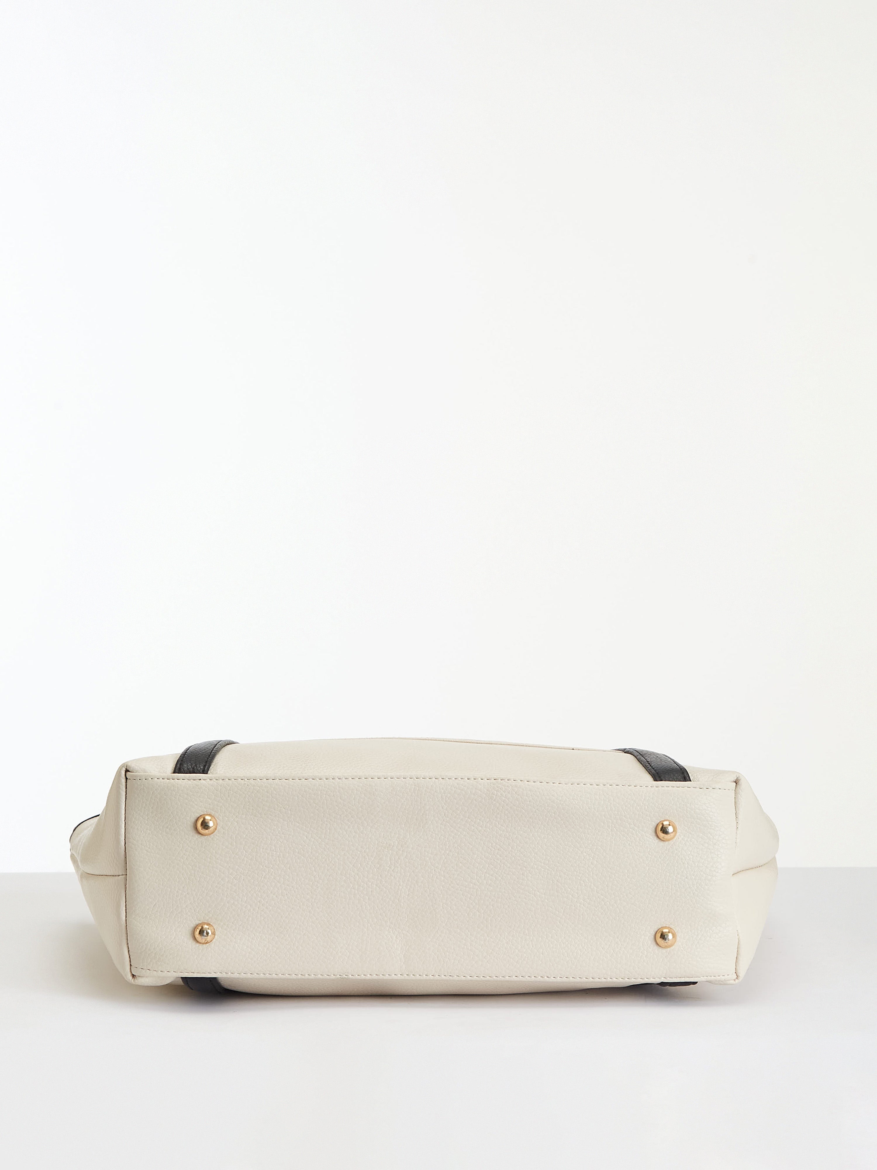 Axis Ivory-Black Tote for Women