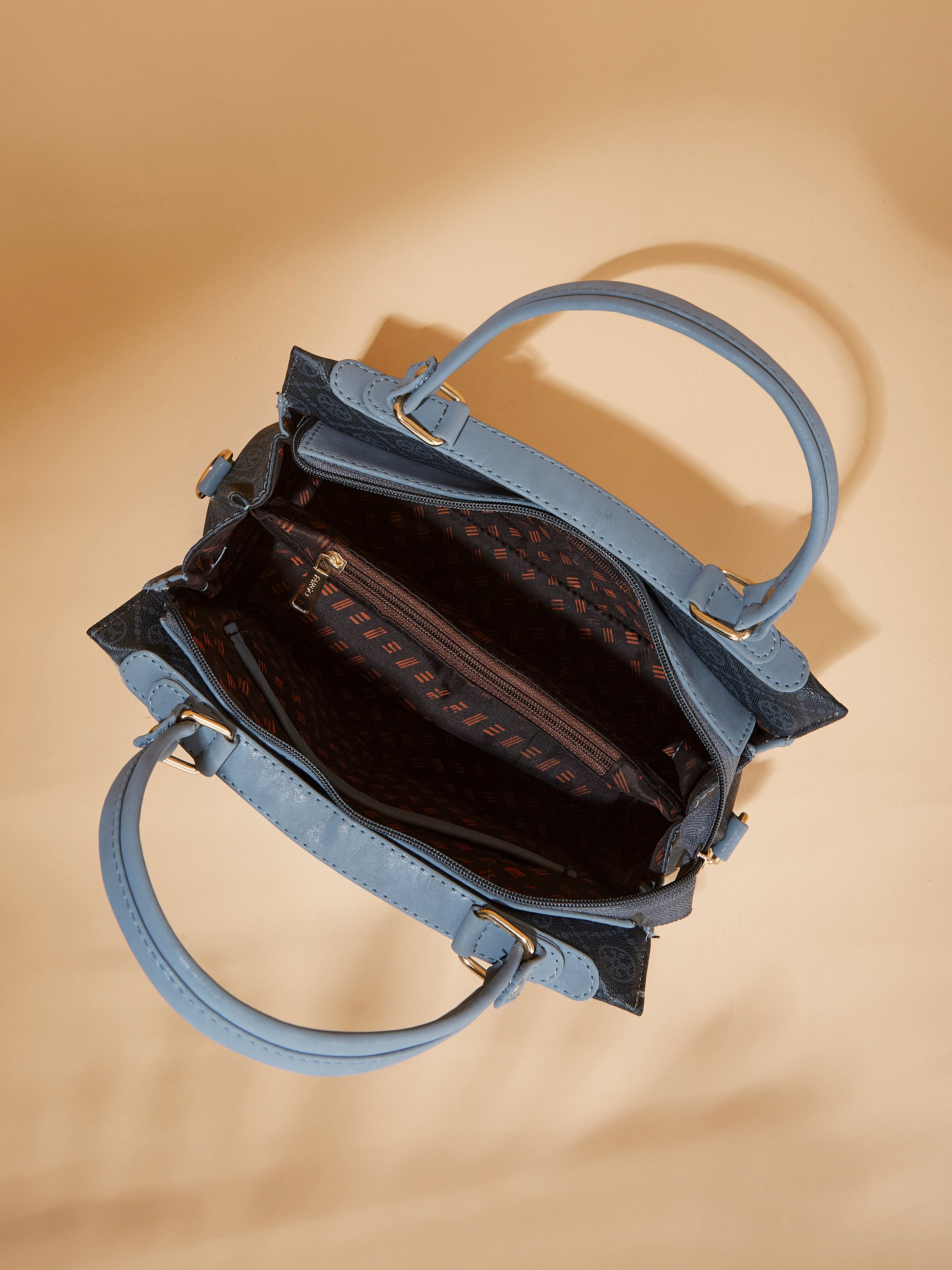 Vegan Leather Dark Grey Women's Handbag