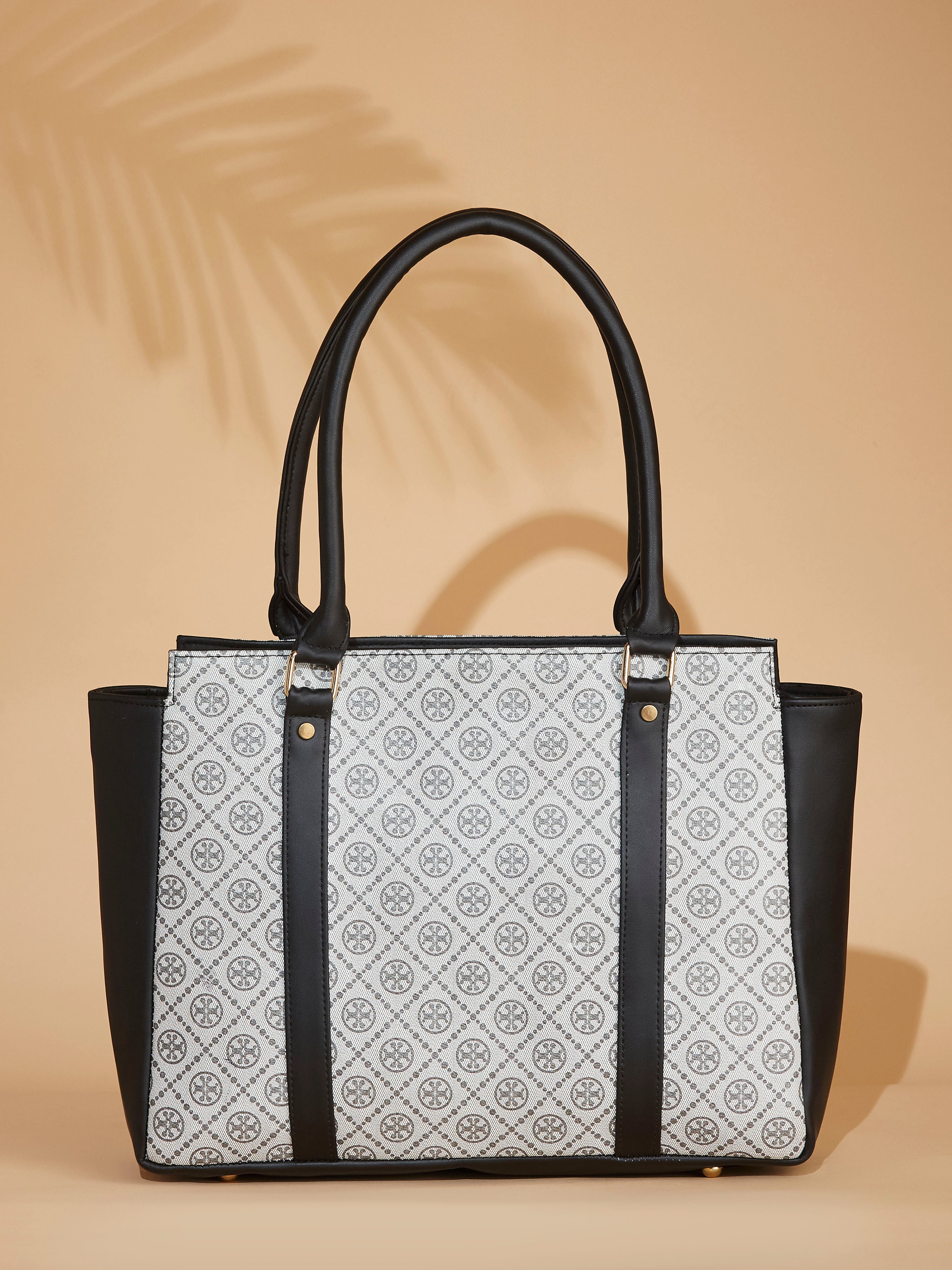 Vegan Leather White Women's Handbag