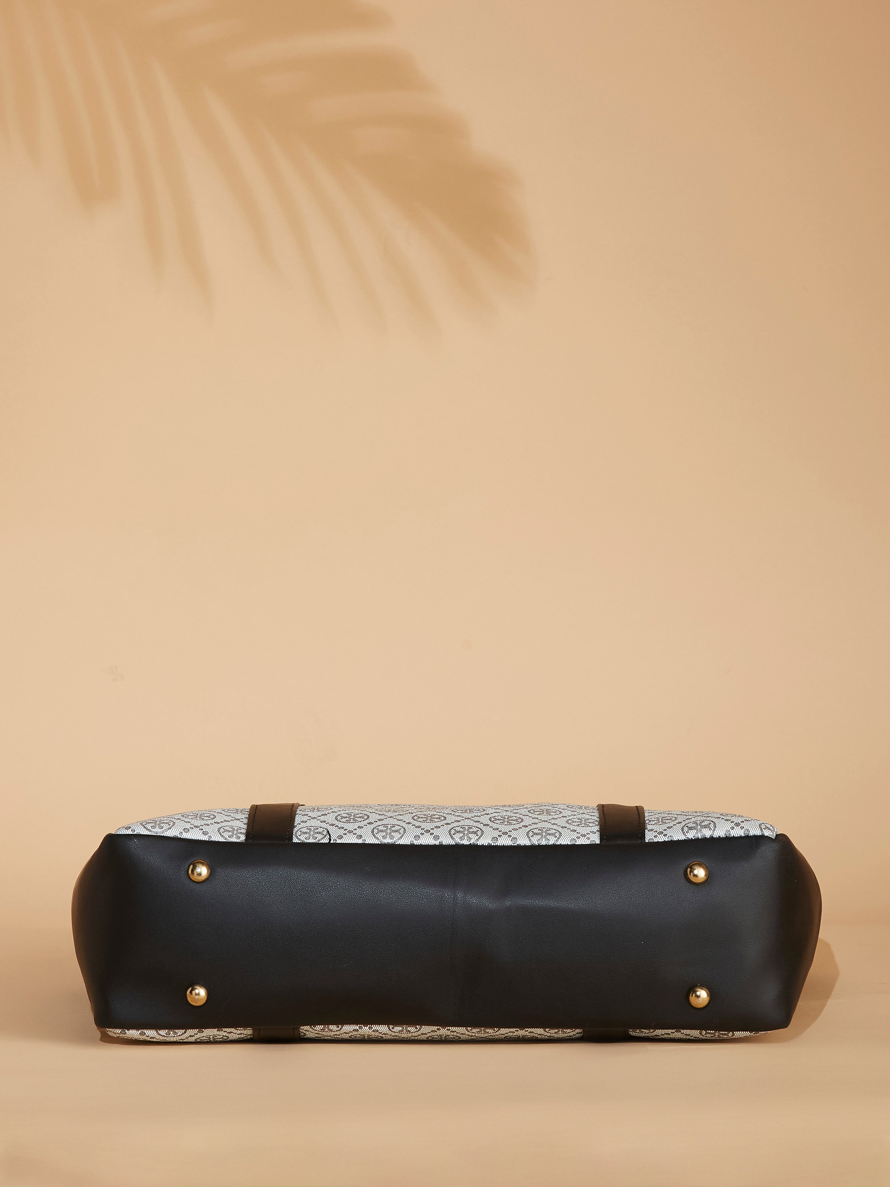 Vegan Leather White Women's Handbag