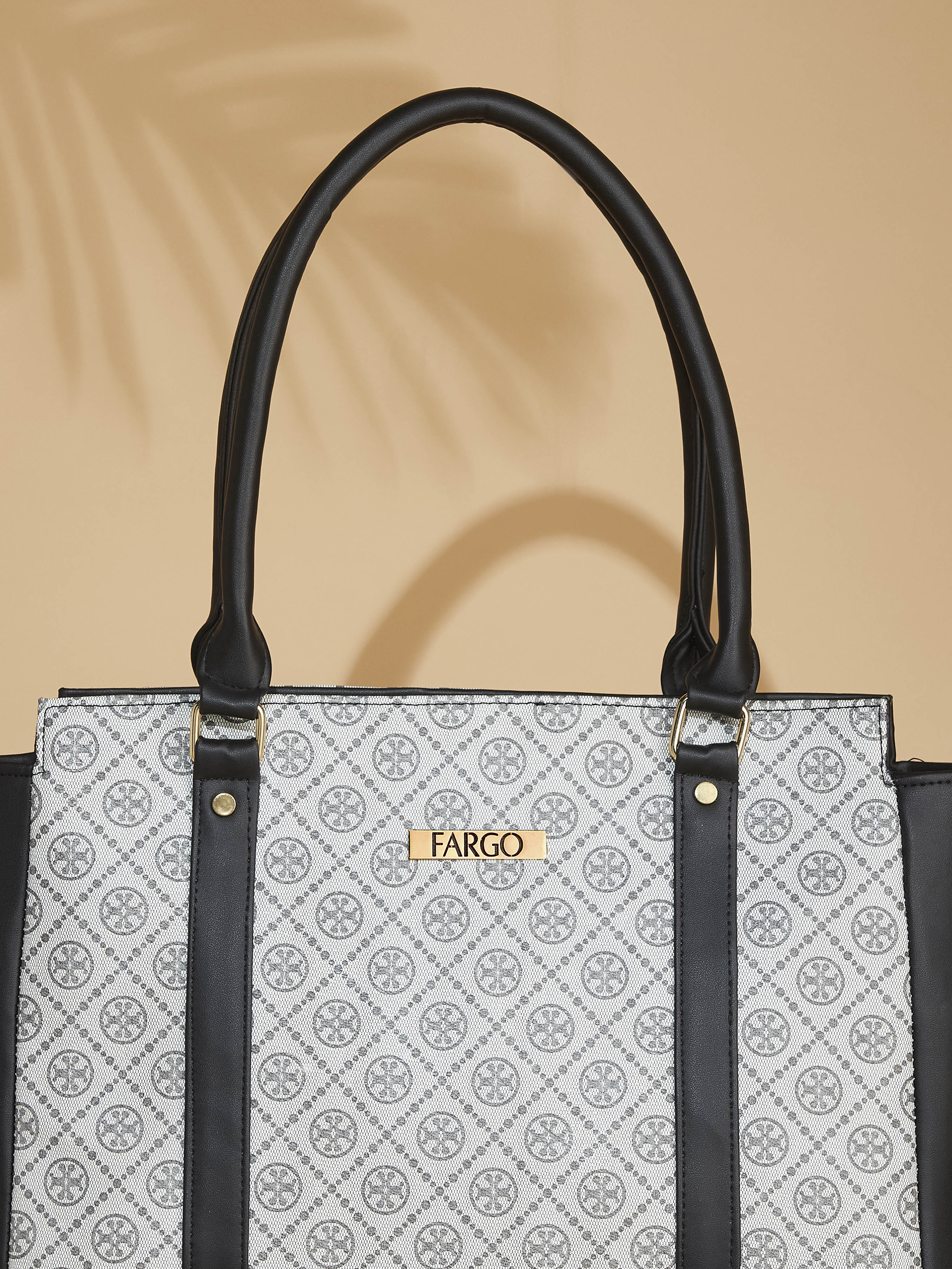Vegan Leather White Women's Handbag