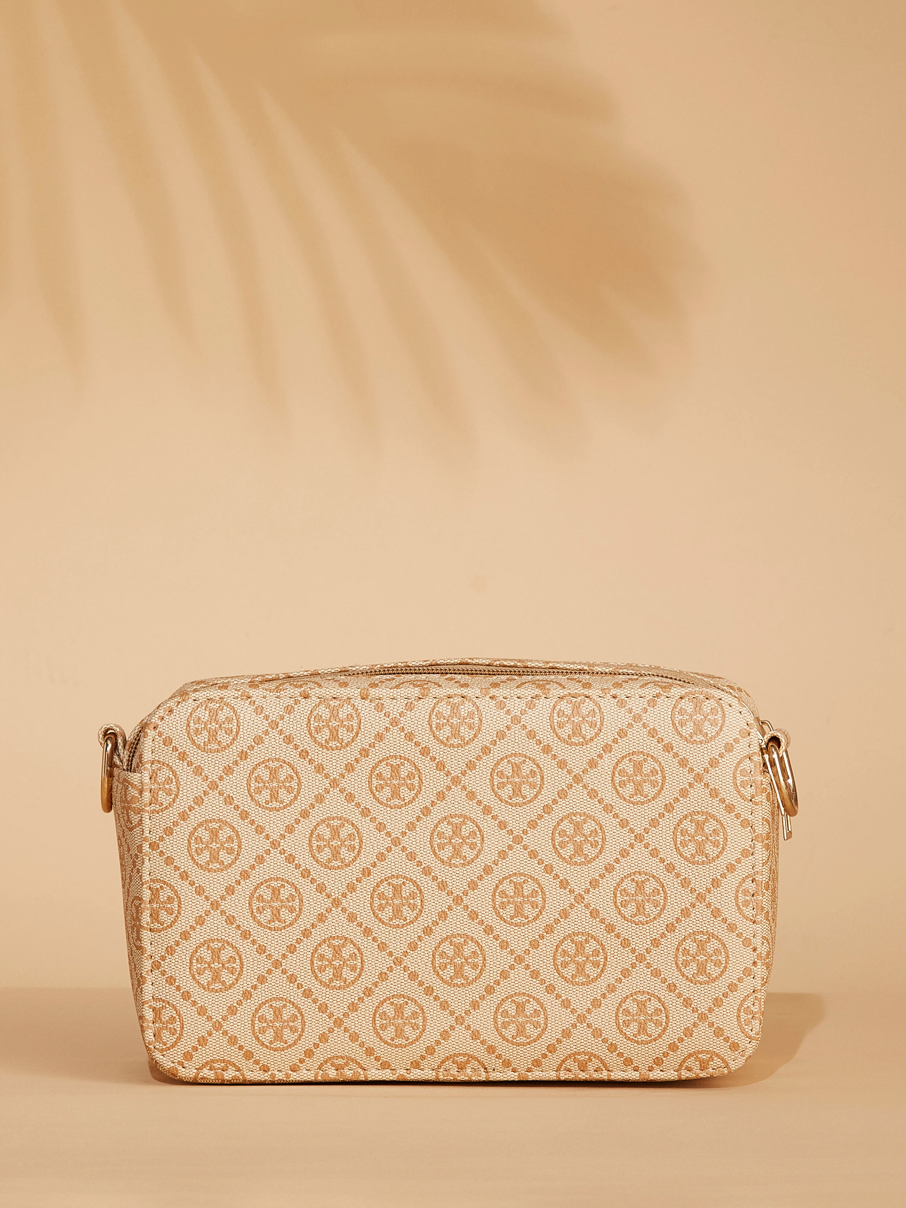 Vegan Leather Beige Women's Shoulder Bag