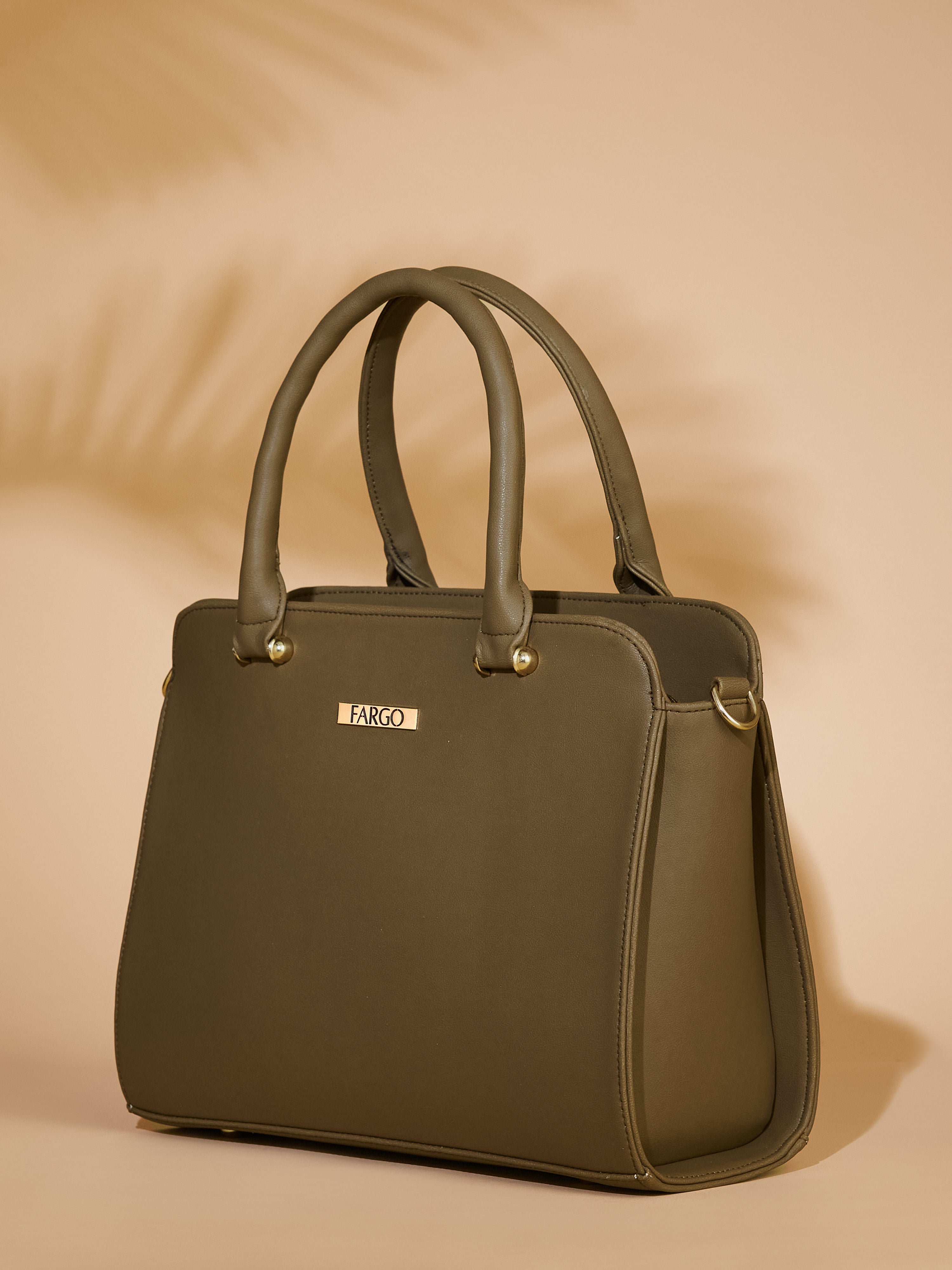 Vegan Leather Olive Women's Handbag