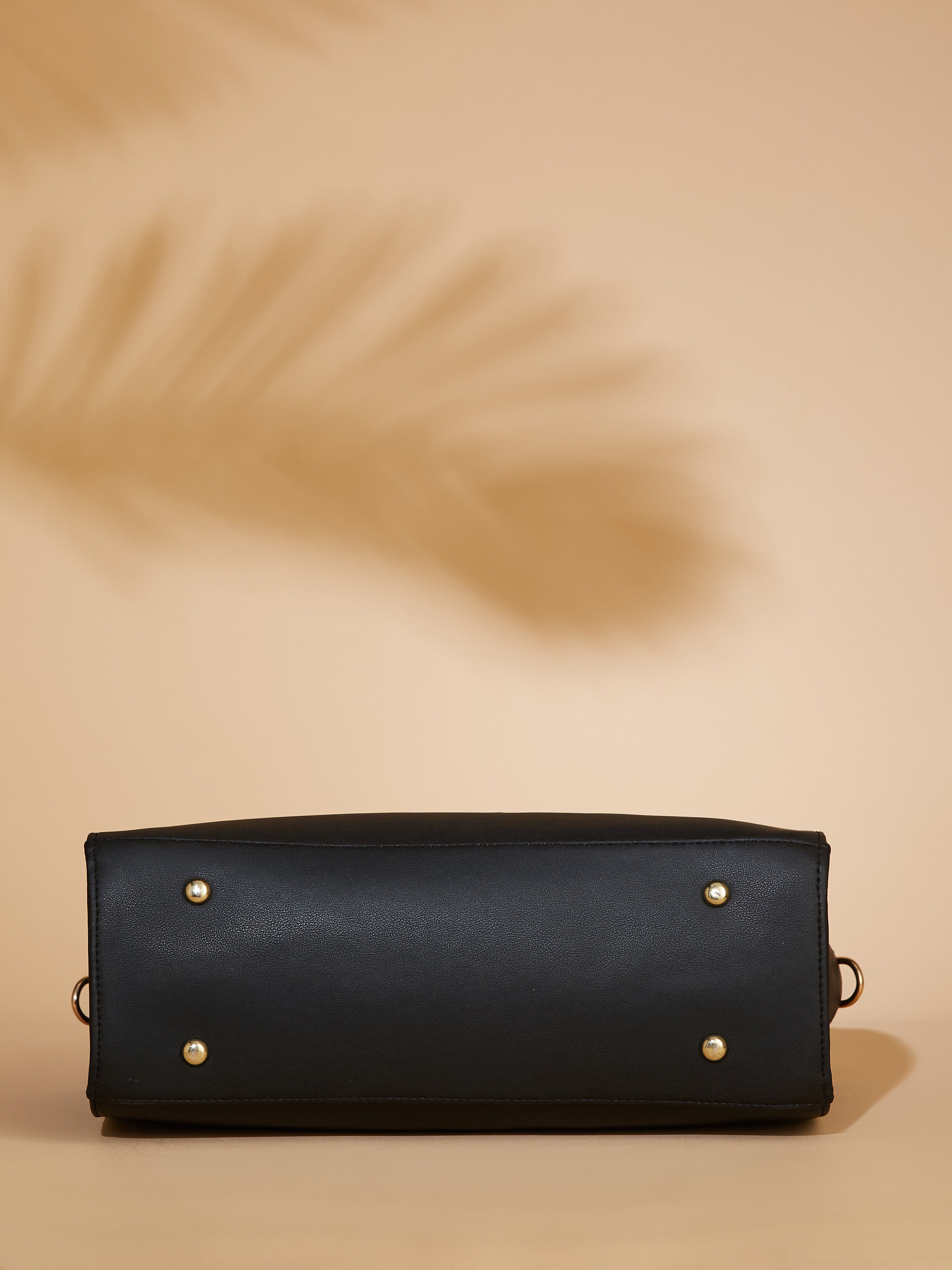 Vegan Leather Black Women's Handbag