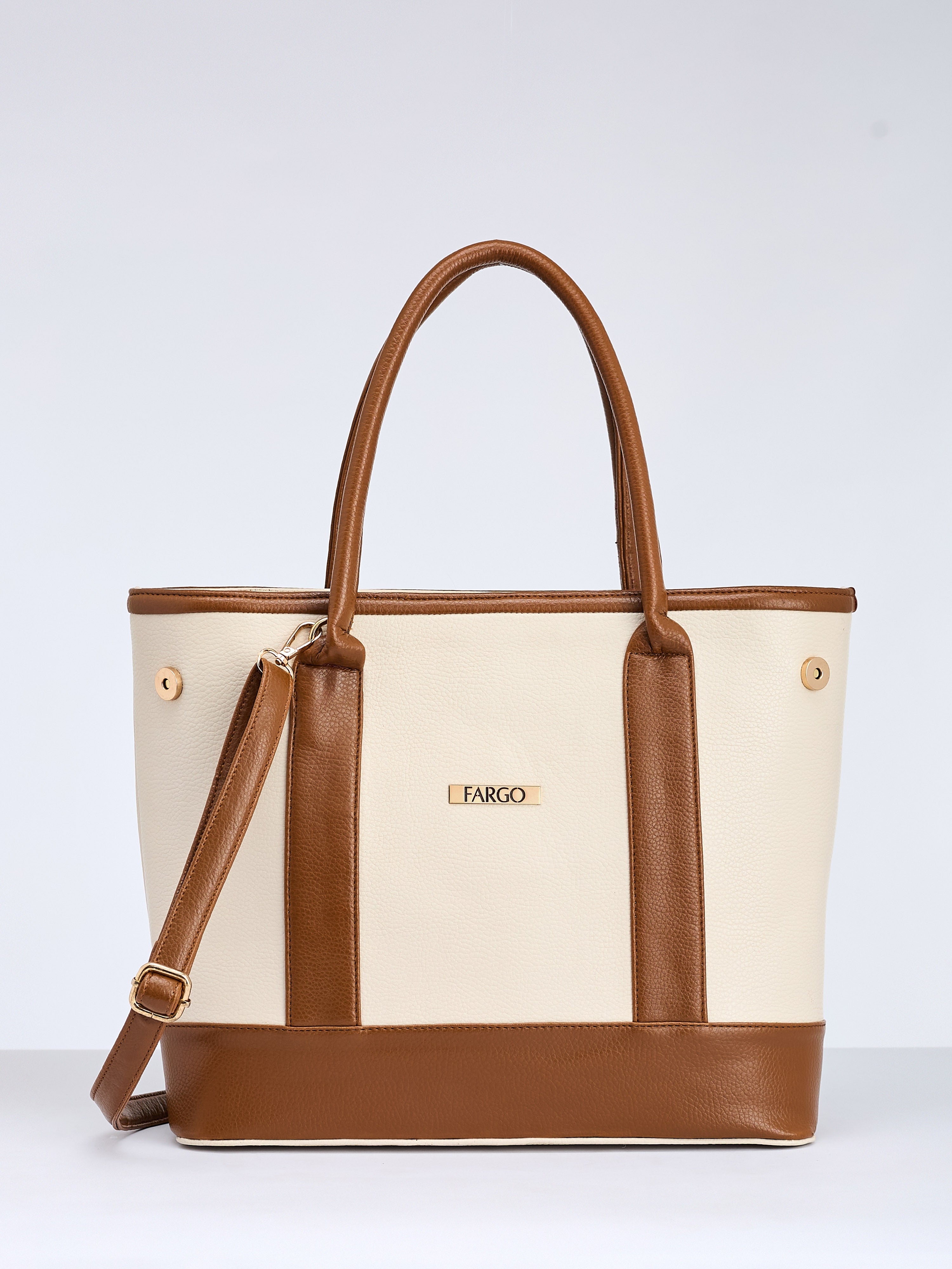 Luma Ivory Tote Bag for Women