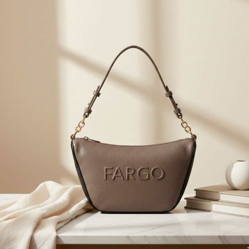 Vista Grey Shoulder Bag for Women