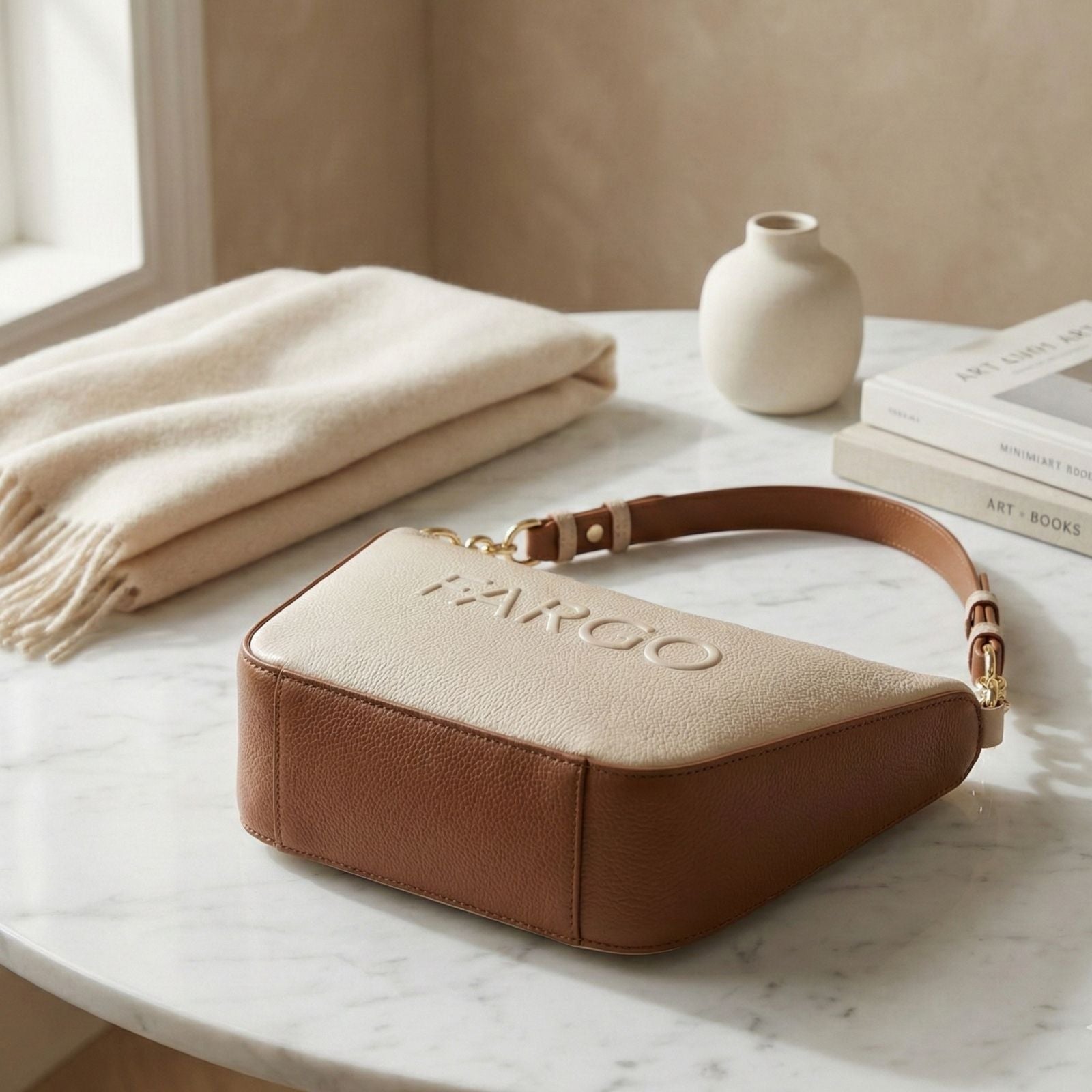 Vista Ivory Shoulder Bag for Women