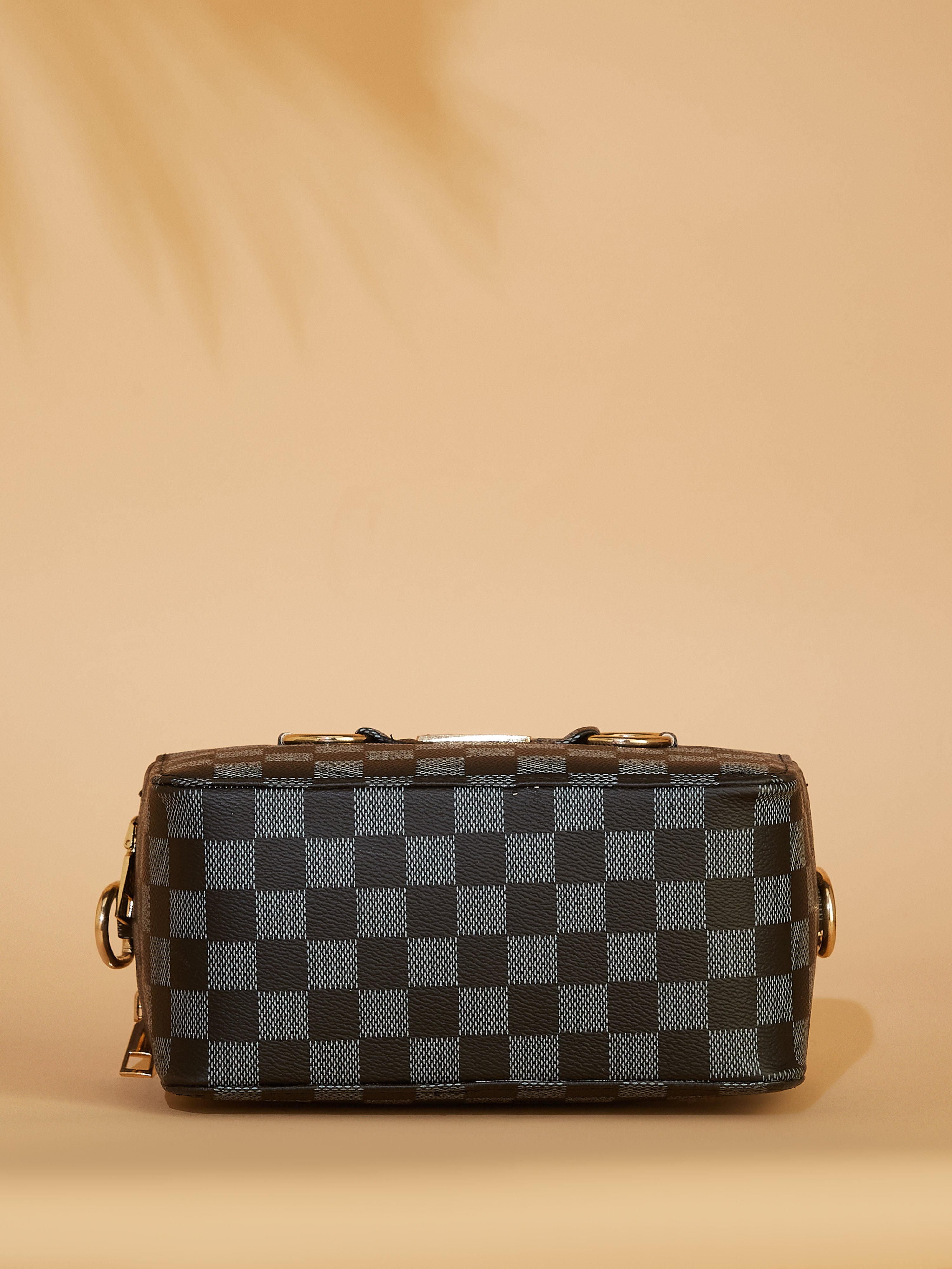 Vegan Leather Black Women's Shoulder Bag