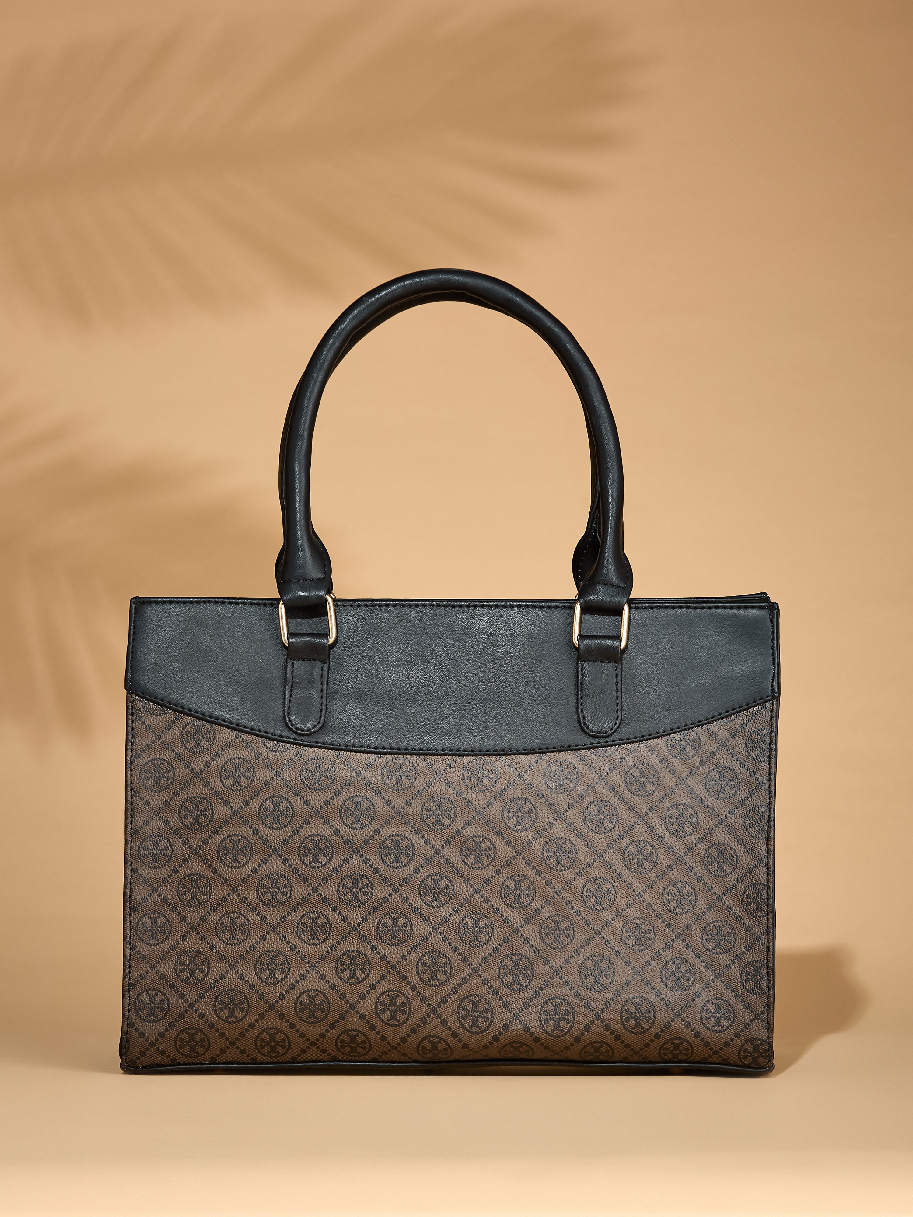 Vegan Leather Brown Women's Handbag