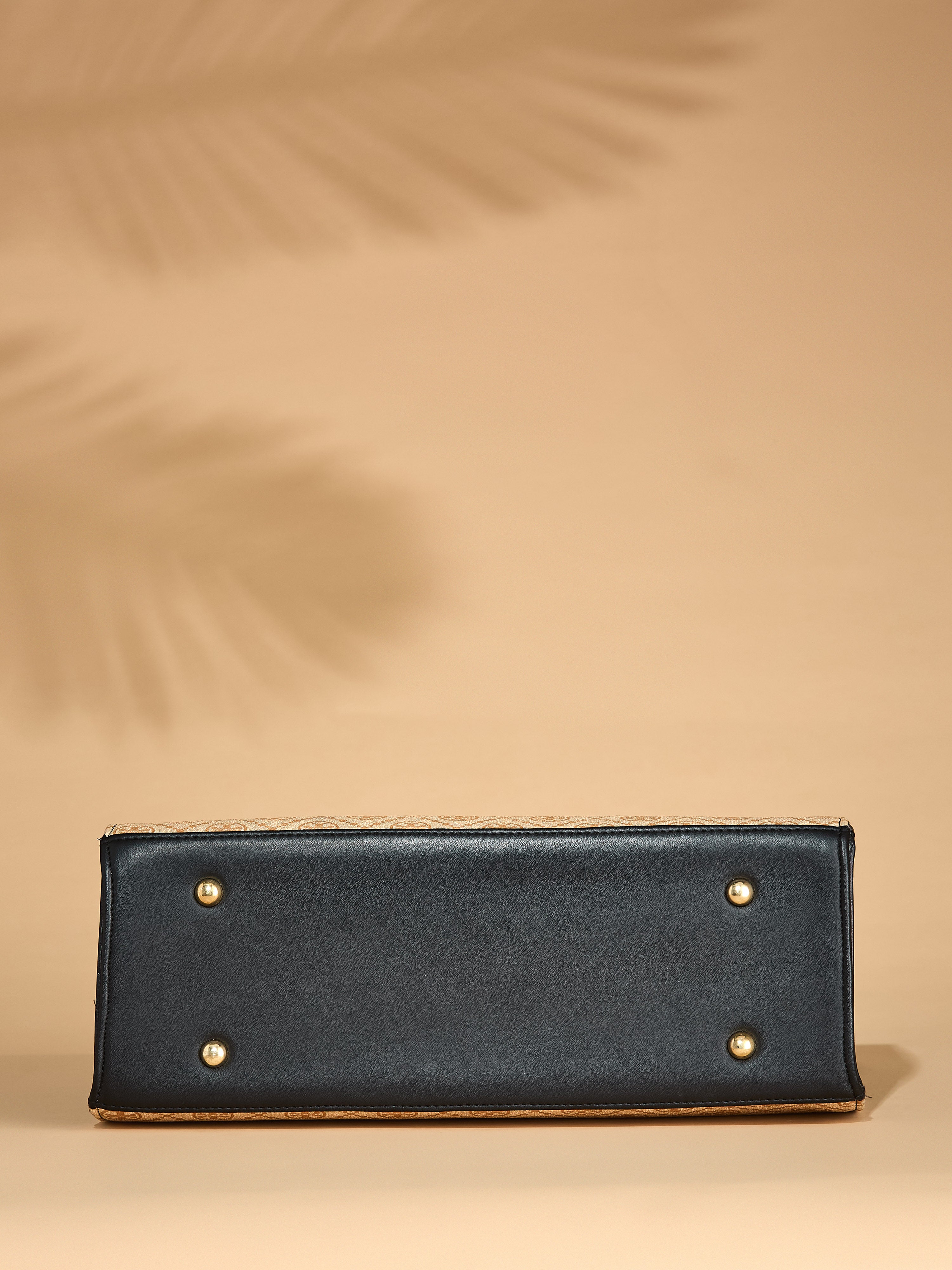 Vegan Leather Beige Women's Handbag