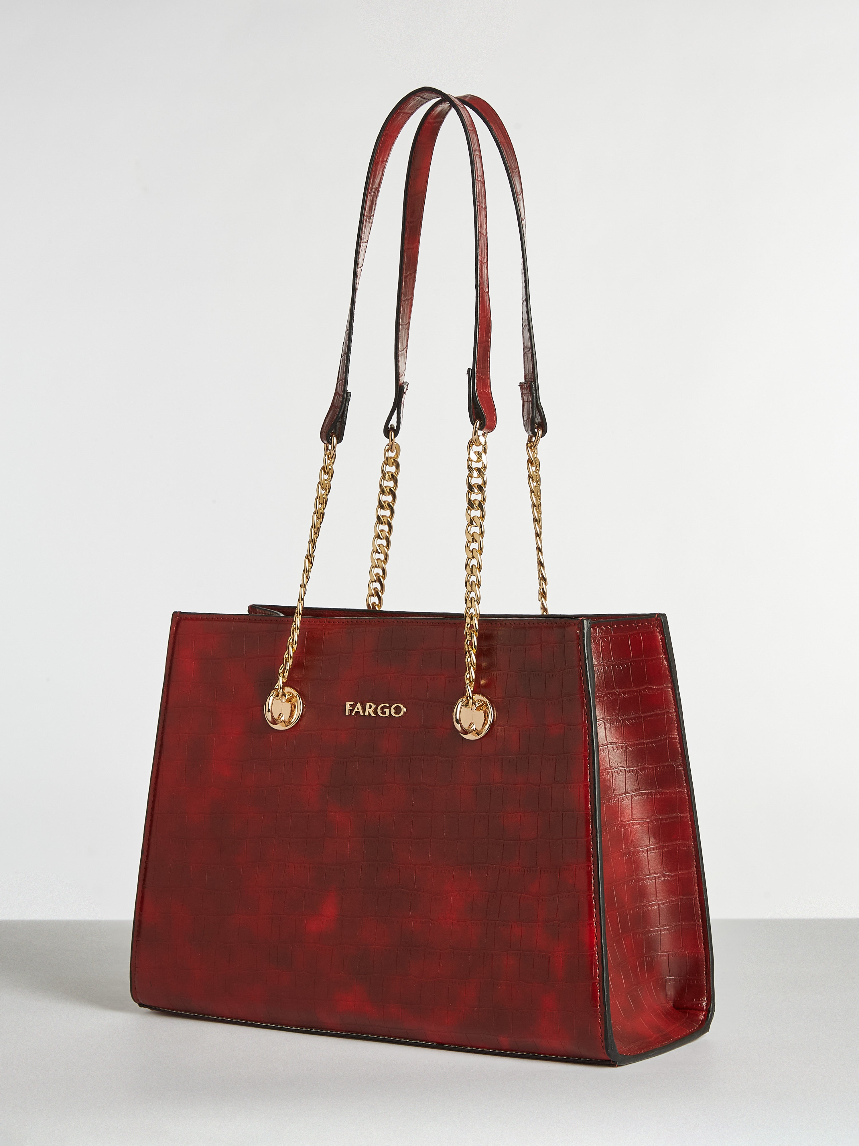 Elevate Maroon Handbag for Women
