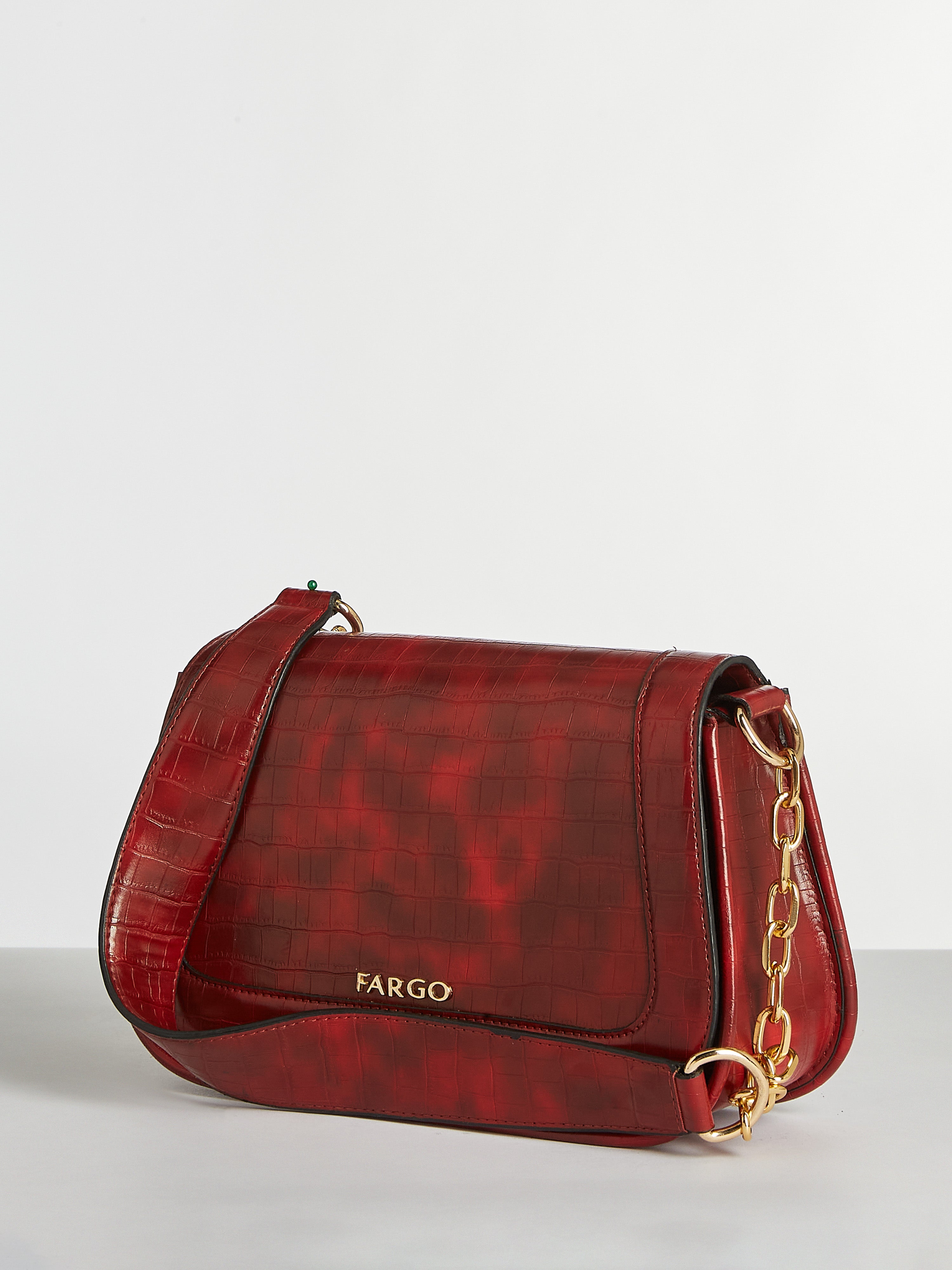 Duchess Maroon Shoulder Bag for Women