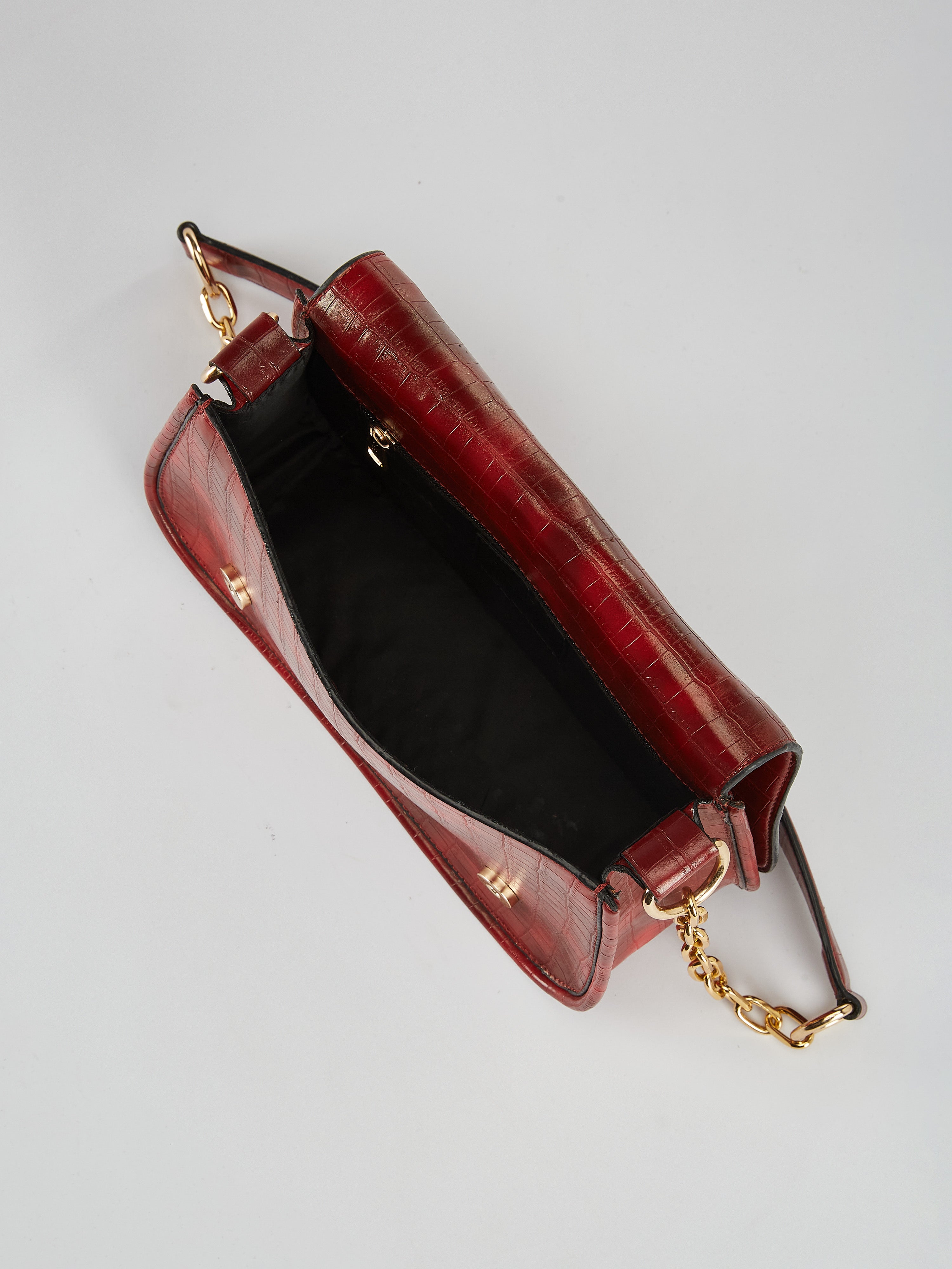 Duchess Maroon Shoulder Bag for Women