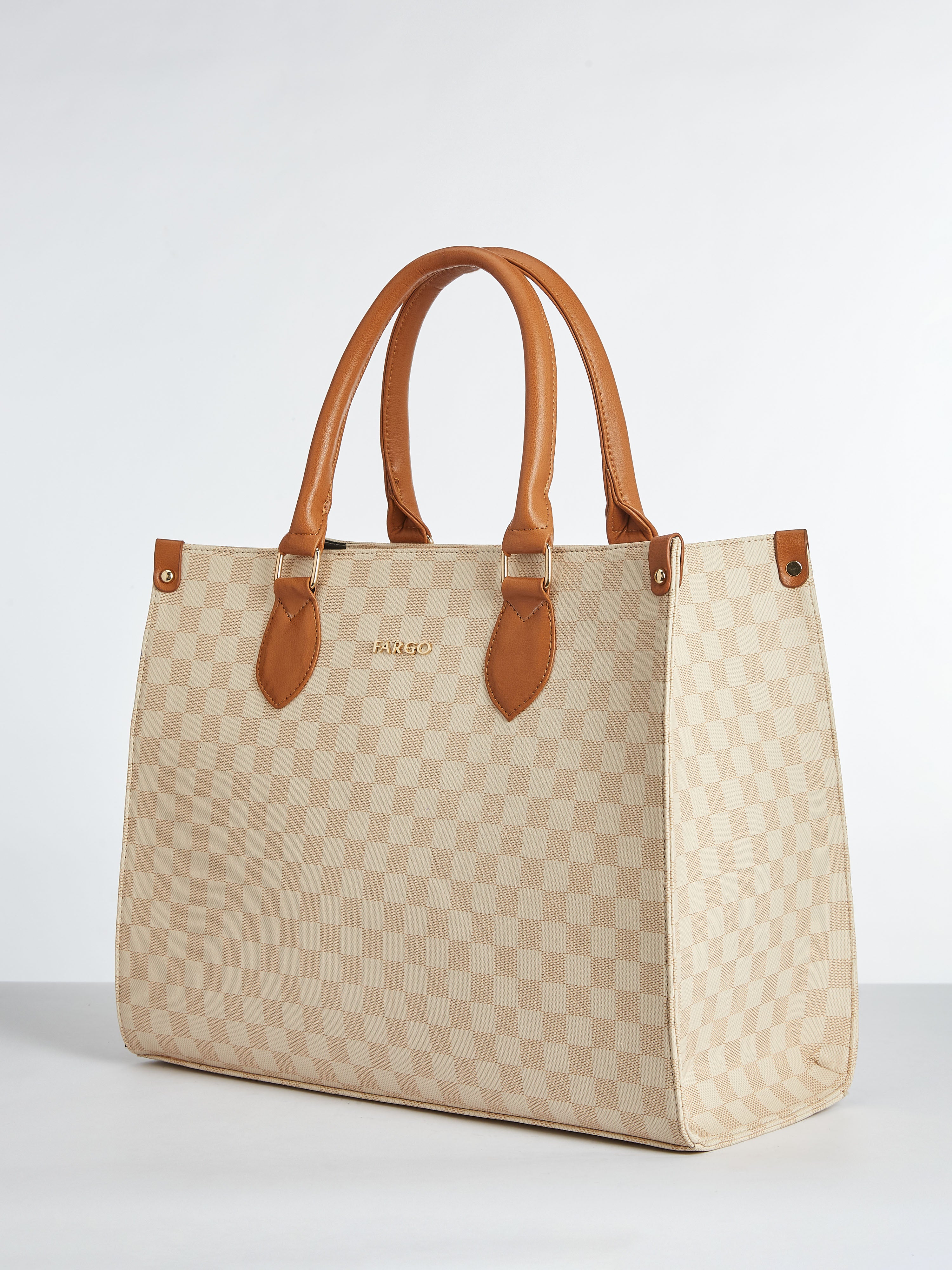 Noble Beige Tote Bag for Women