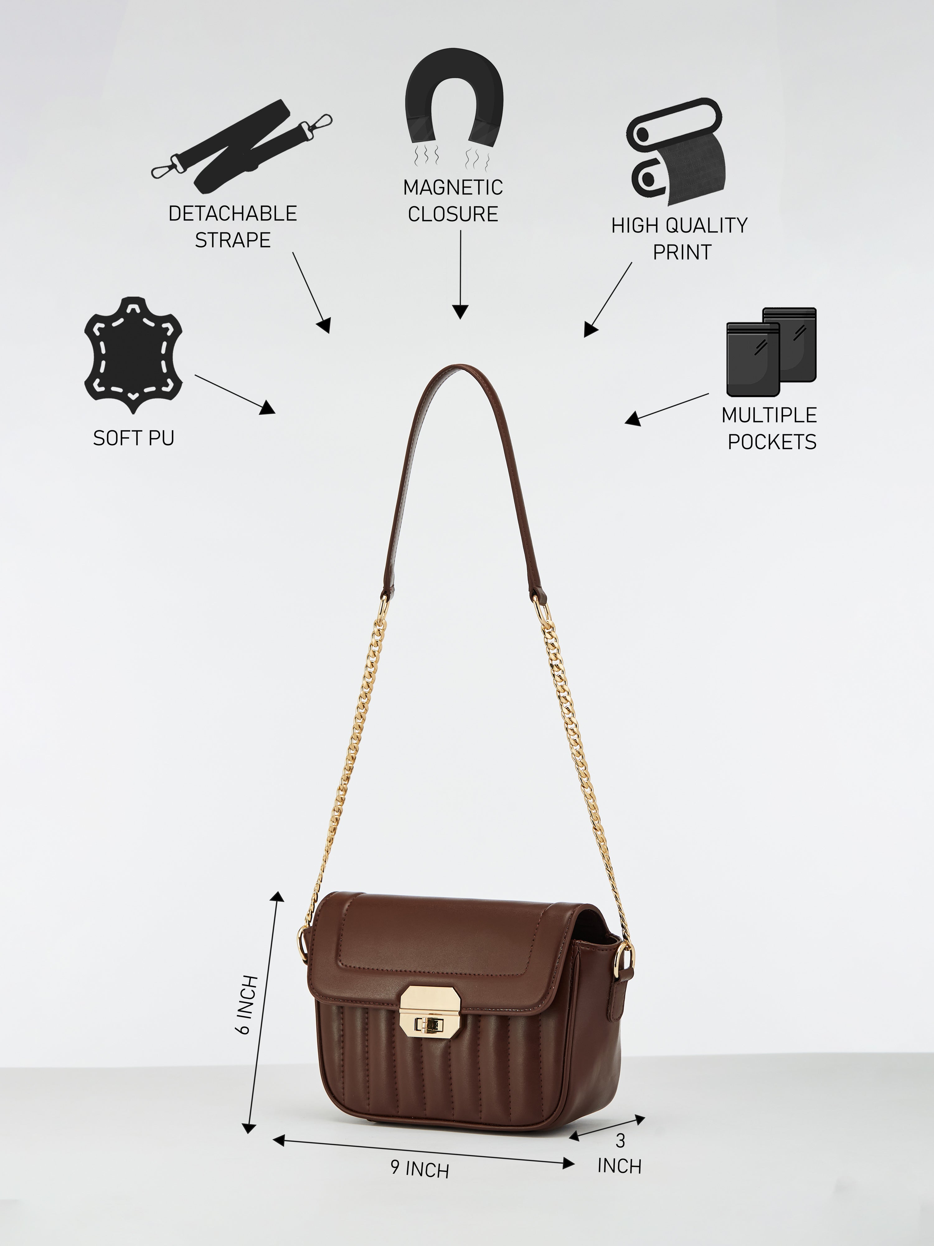 Flaunt Crossbody Bag for Women
