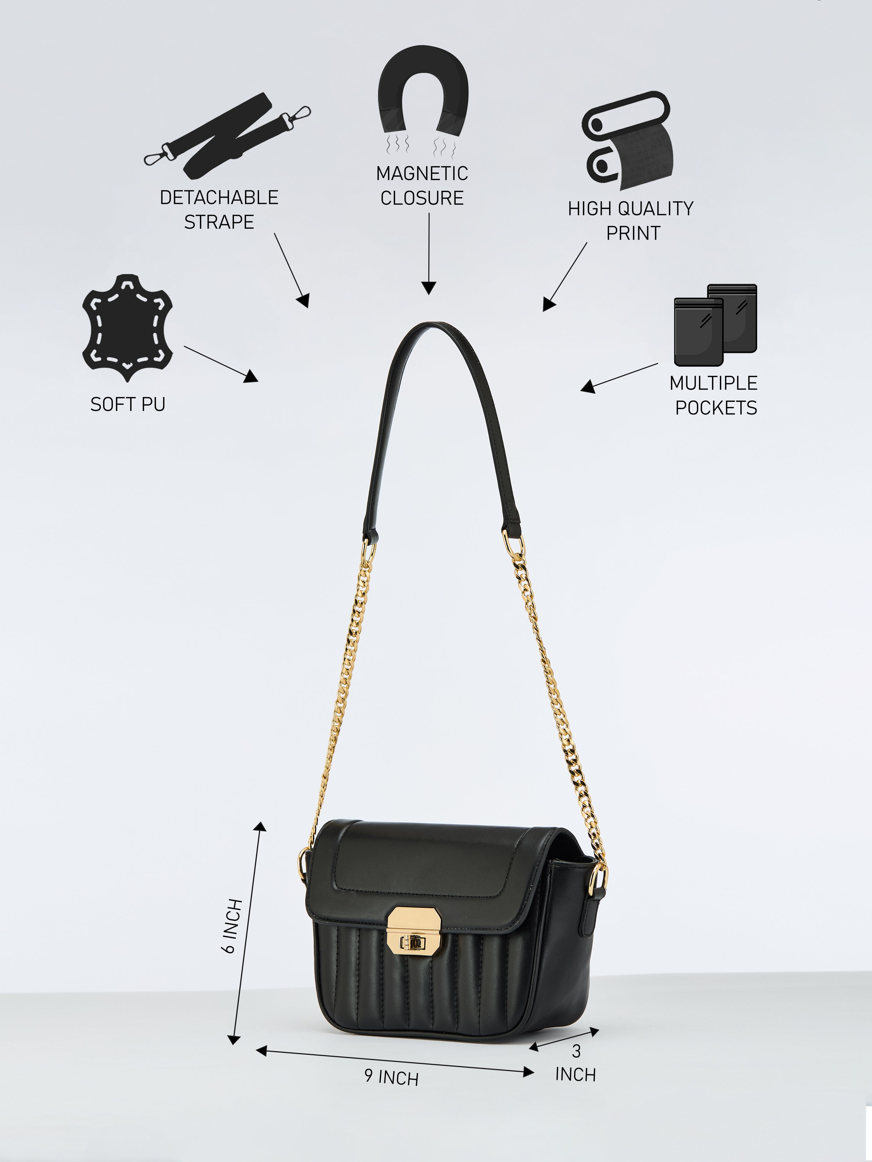 Flaunt Crossbody Bag for Women
