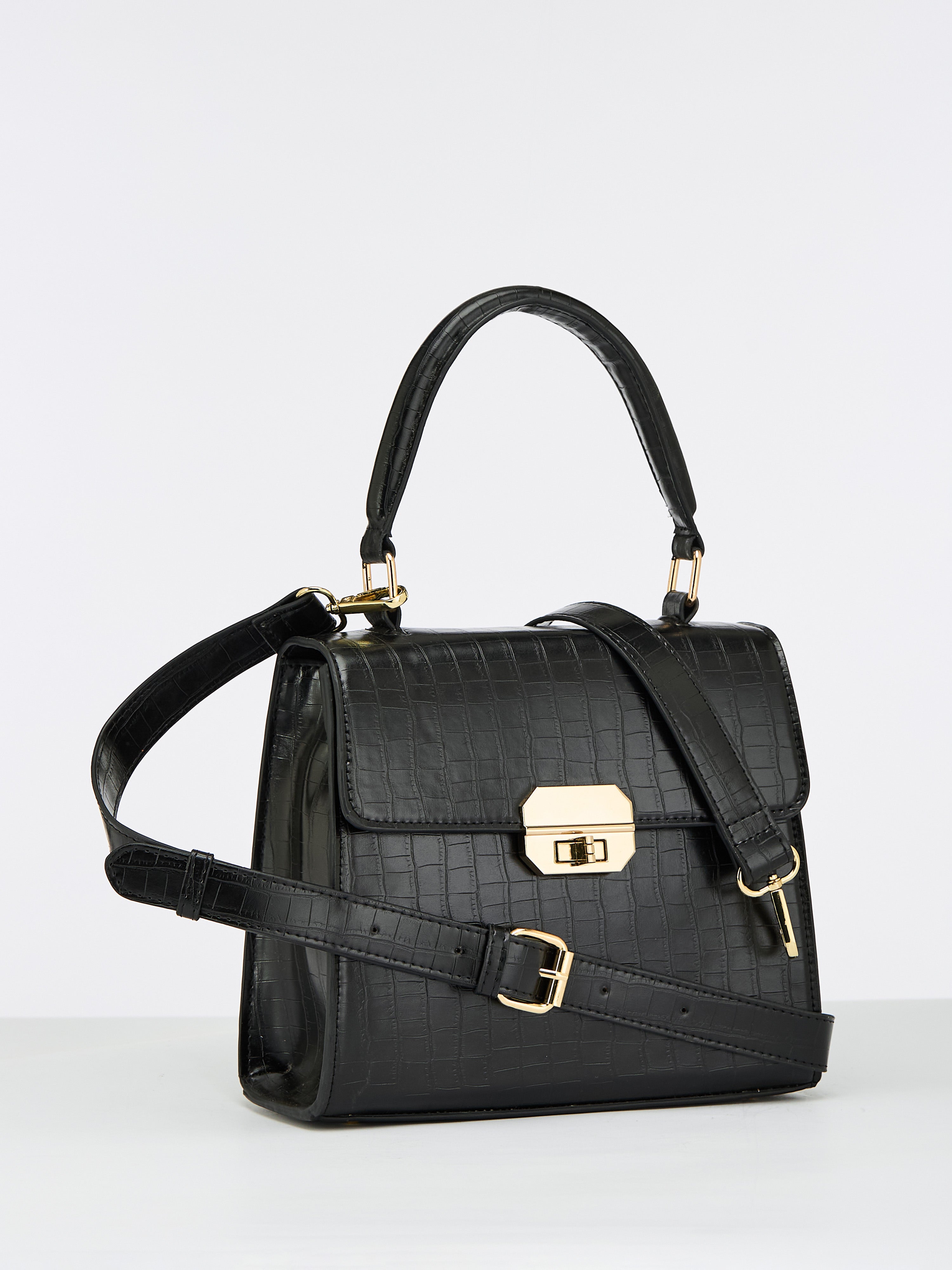 Dynasty Croco Handbag for Women