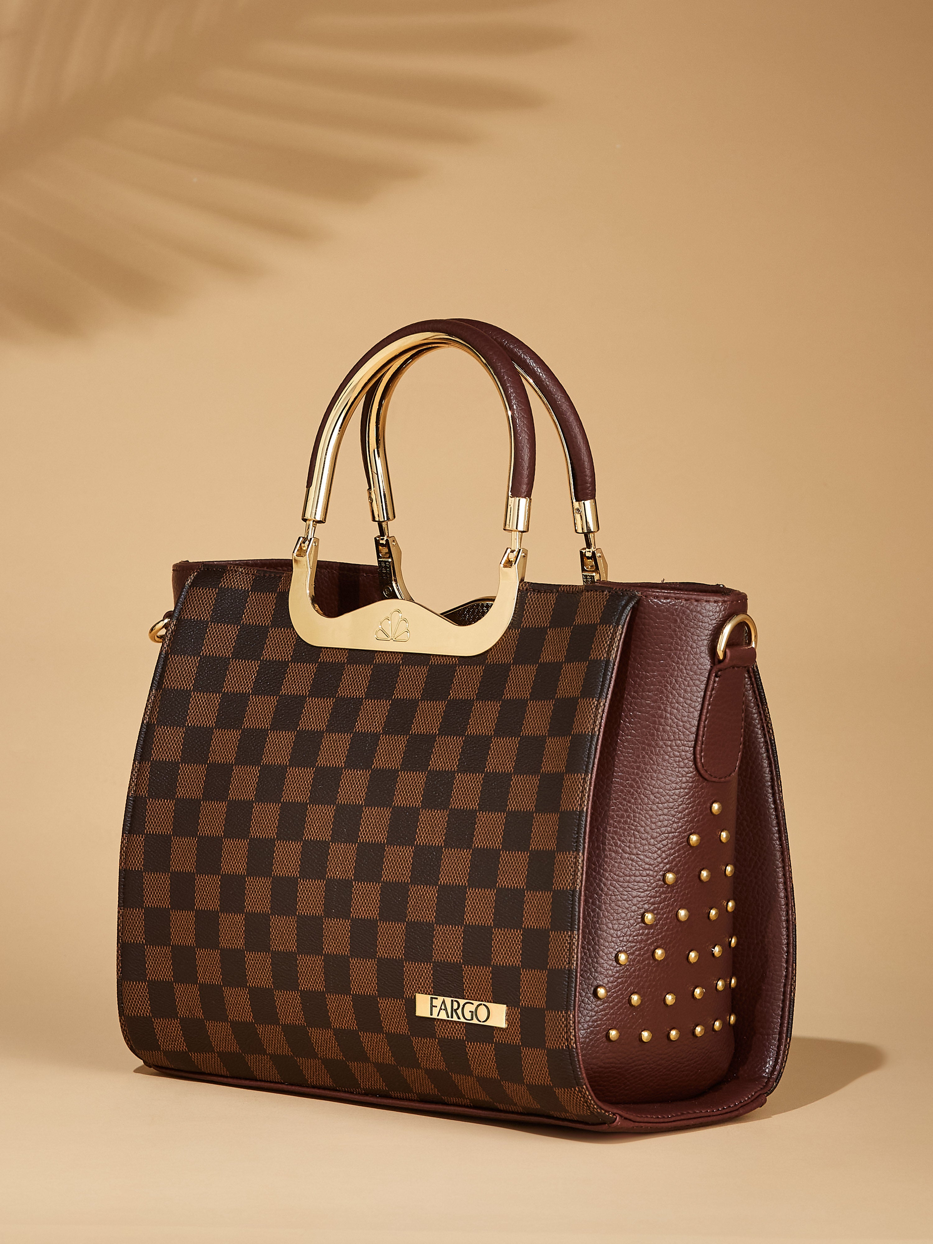 Vegan Leather Brown Women's Tote