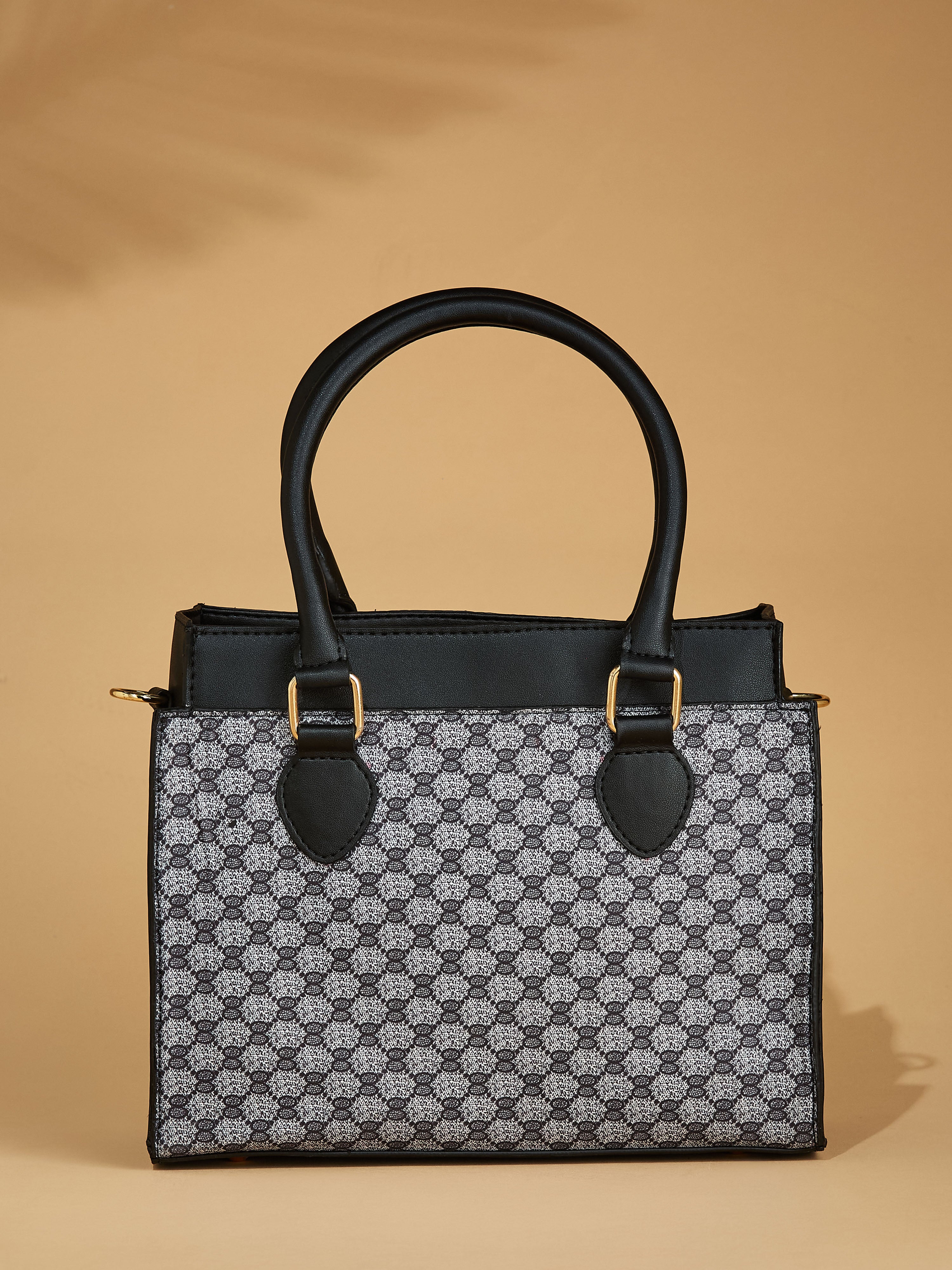 Vegan Leather Black Women's Handbag