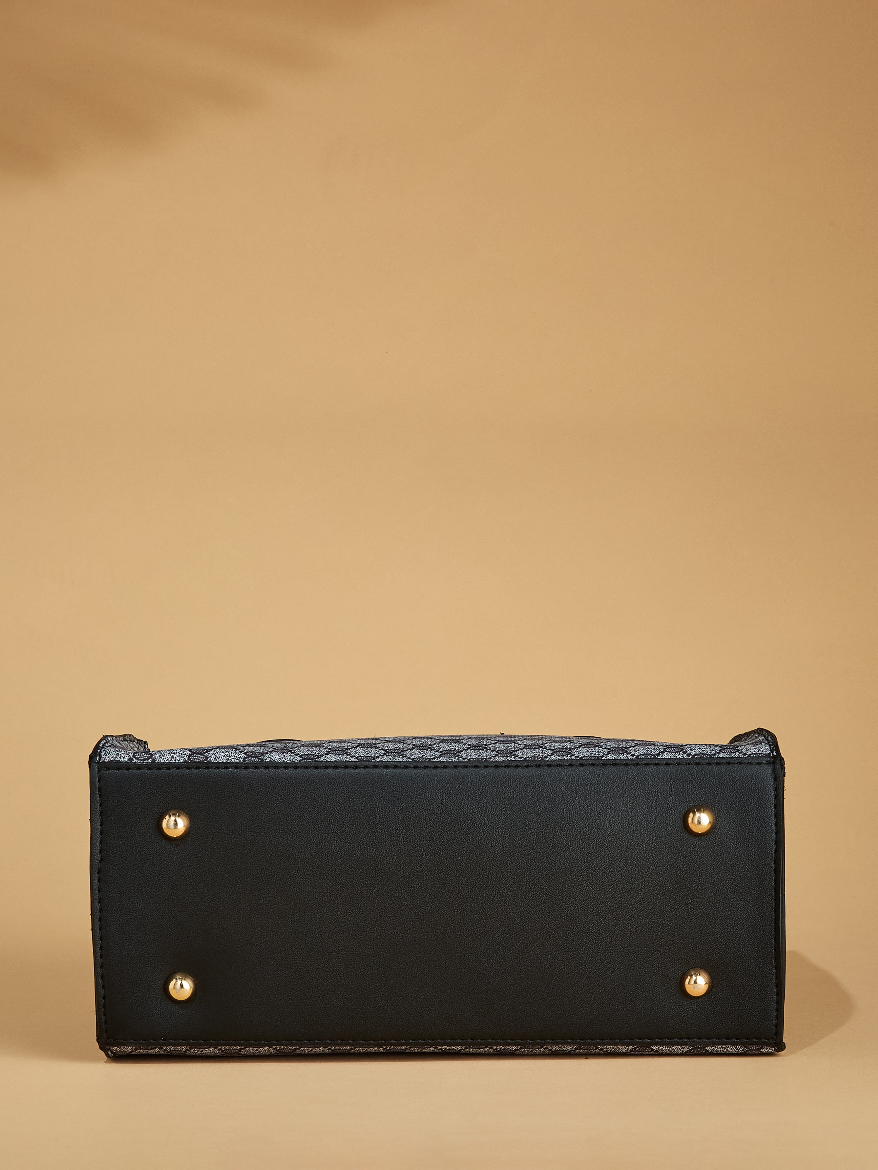 Vegan Leather Black Women's Handbag