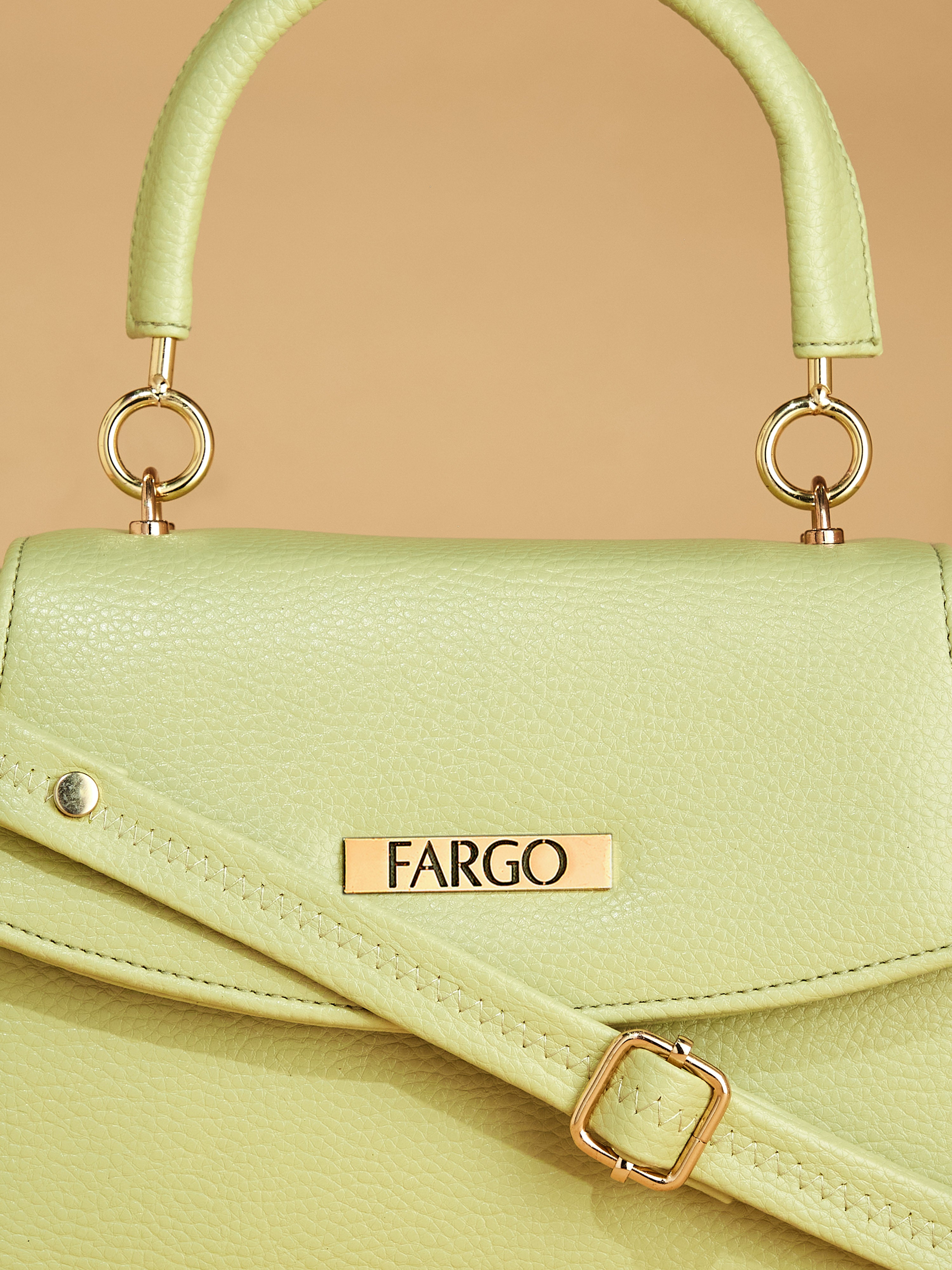 Vegan Leather Green Women's Mini Handbag