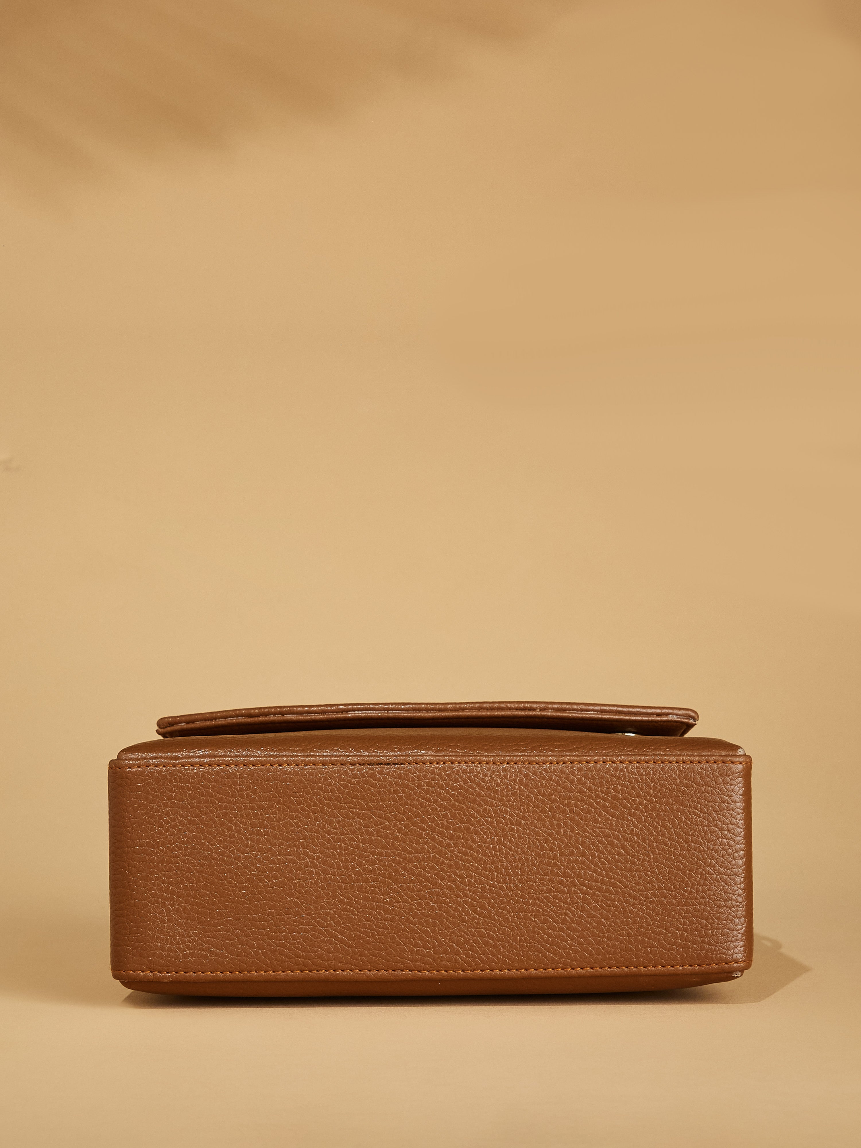 Vegan Leather Tan Women's Handbag