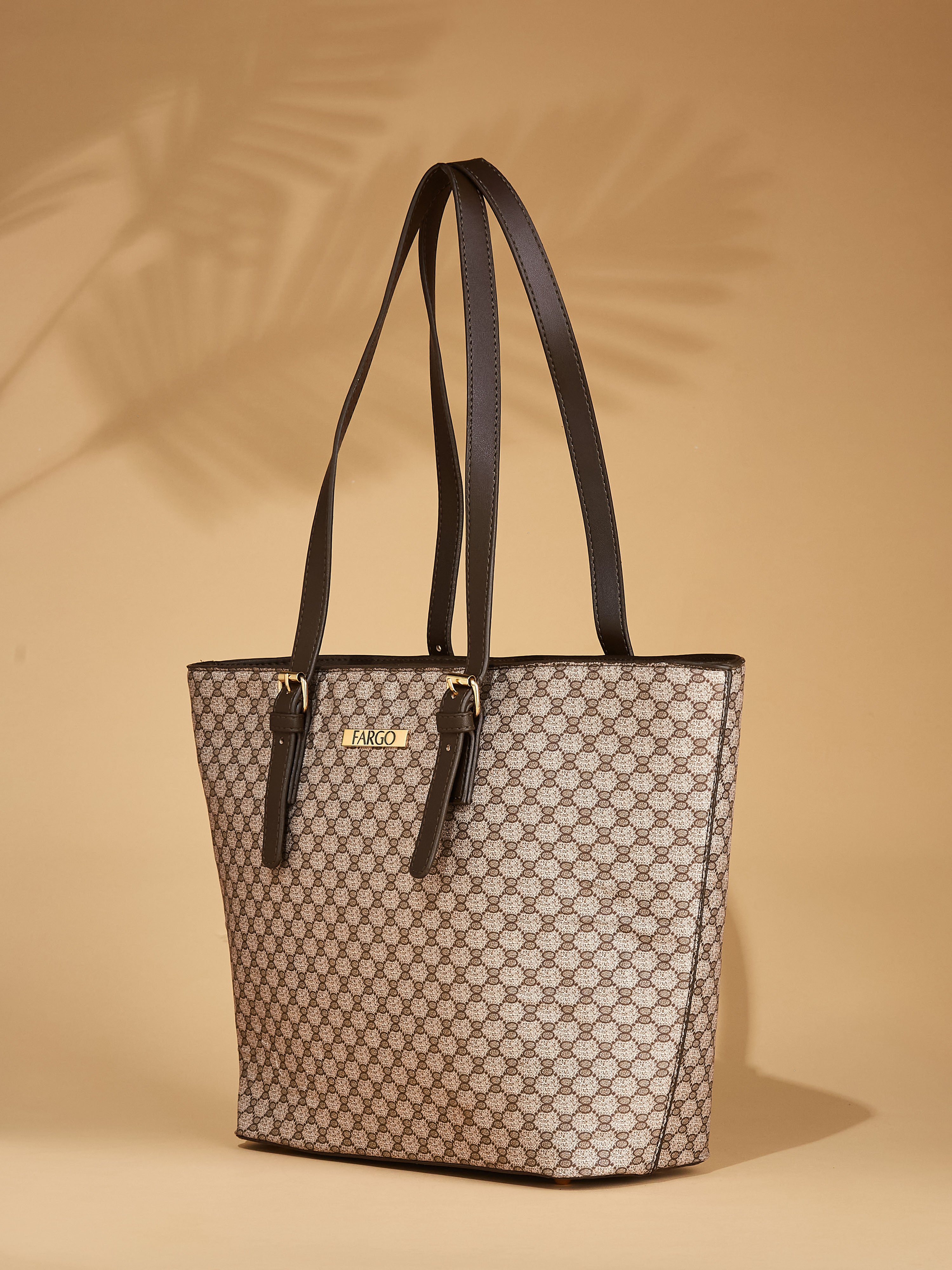 Vegan Leather Brown Women's Tote