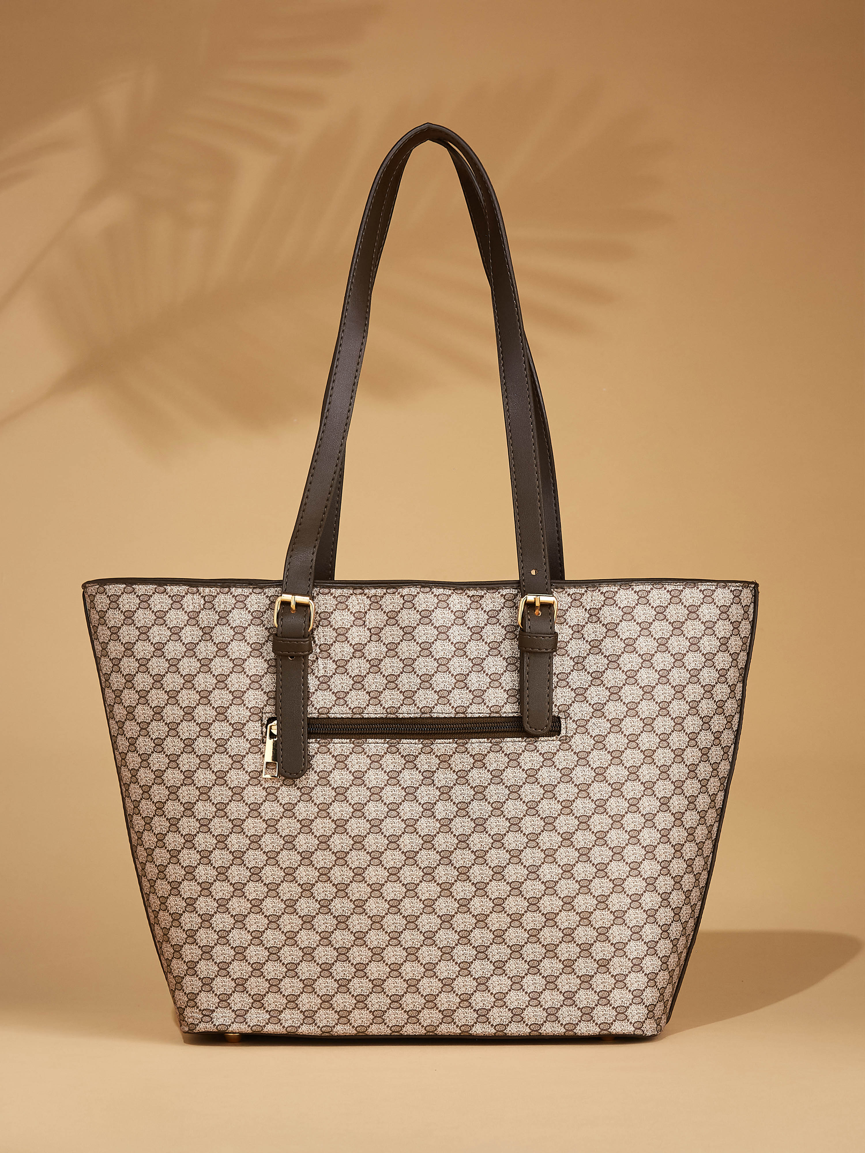 Vegan Leather Brown Women's Tote