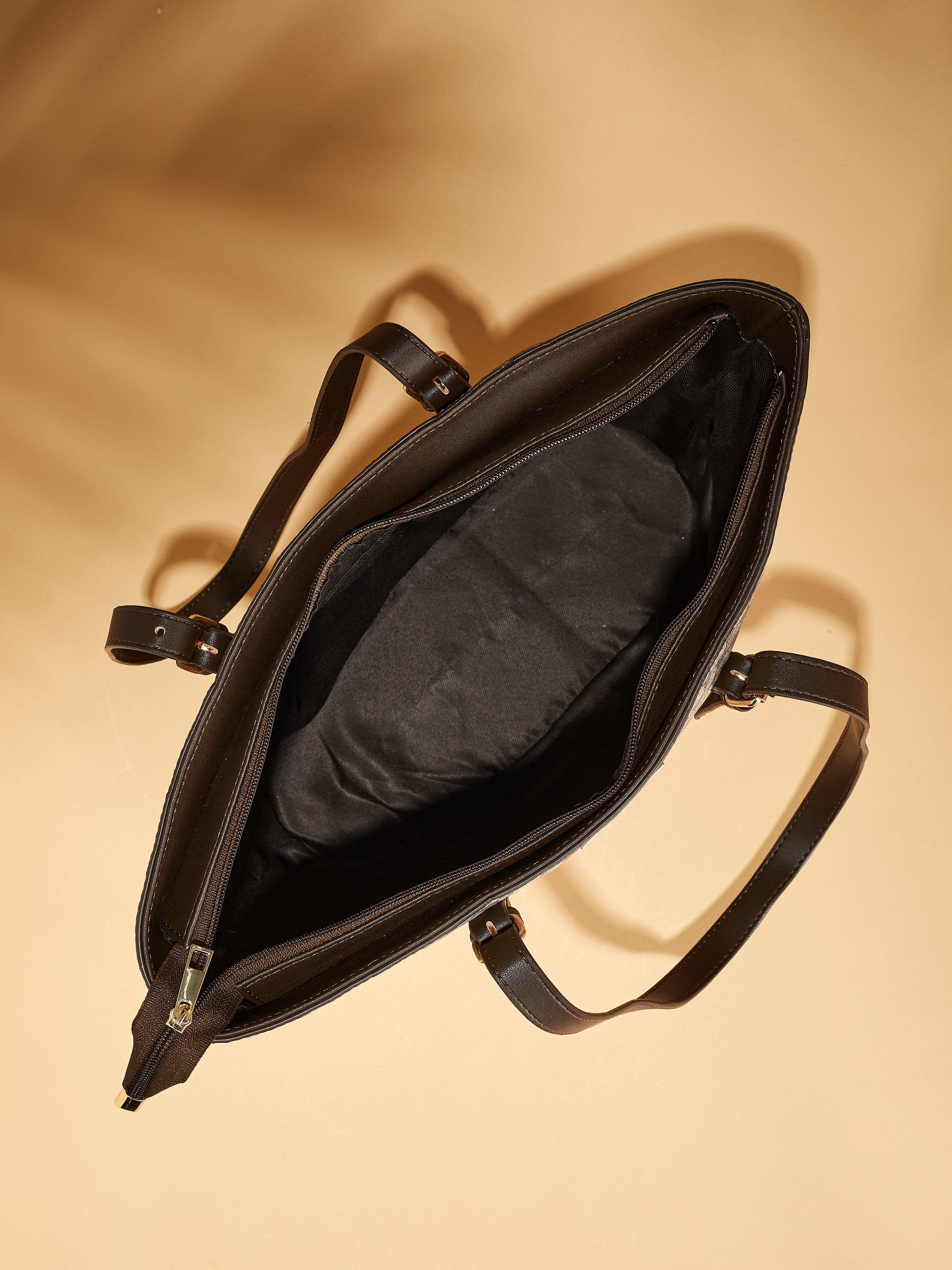 Vegan Leather Brown Women's Tote