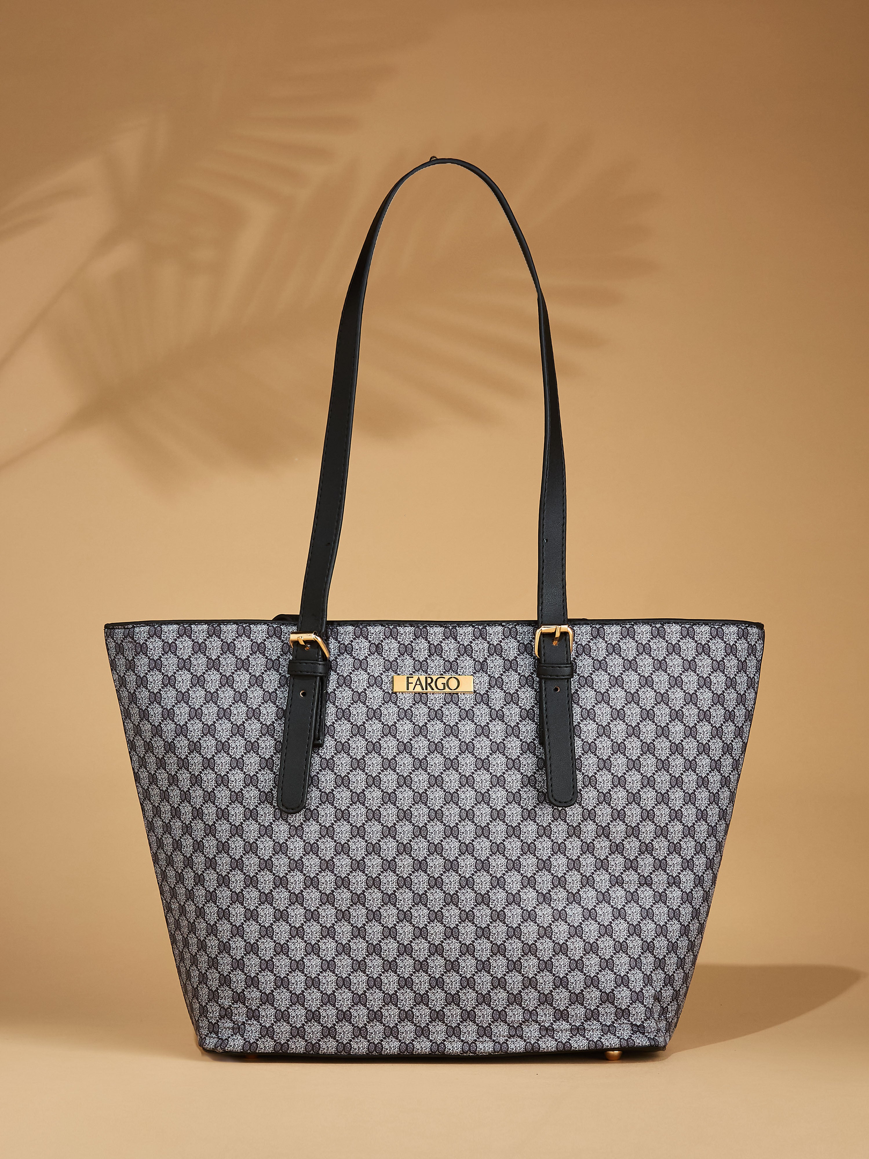 Vegan Leather Black Women's Tote