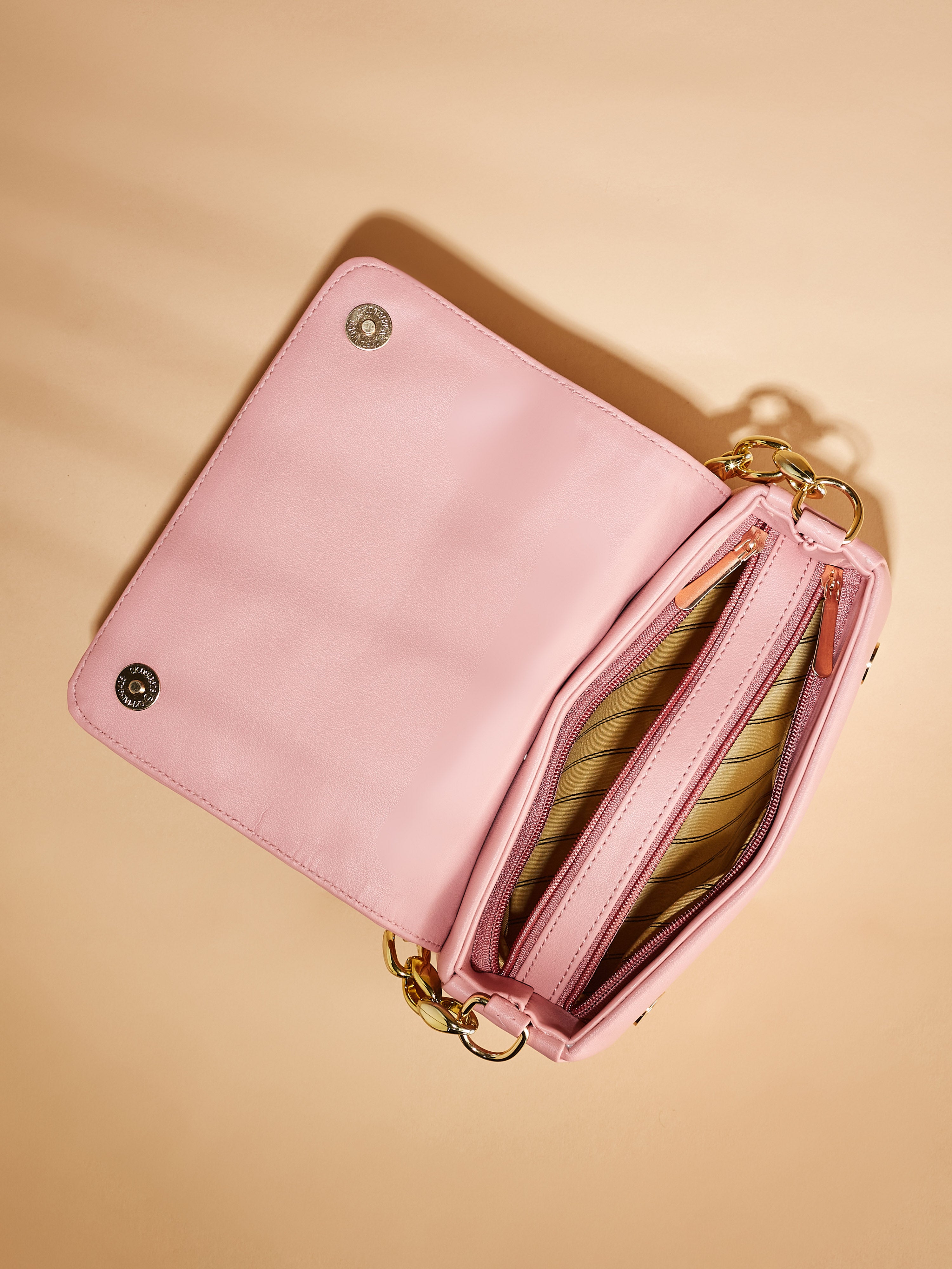 vegan leather pink womens's shoulder bag