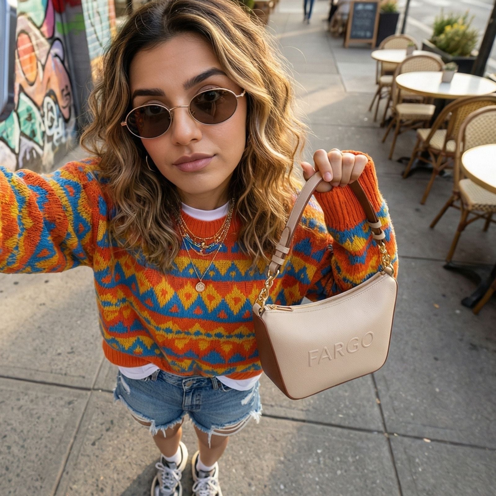 Vista Ivory Shoulder Bag for Women