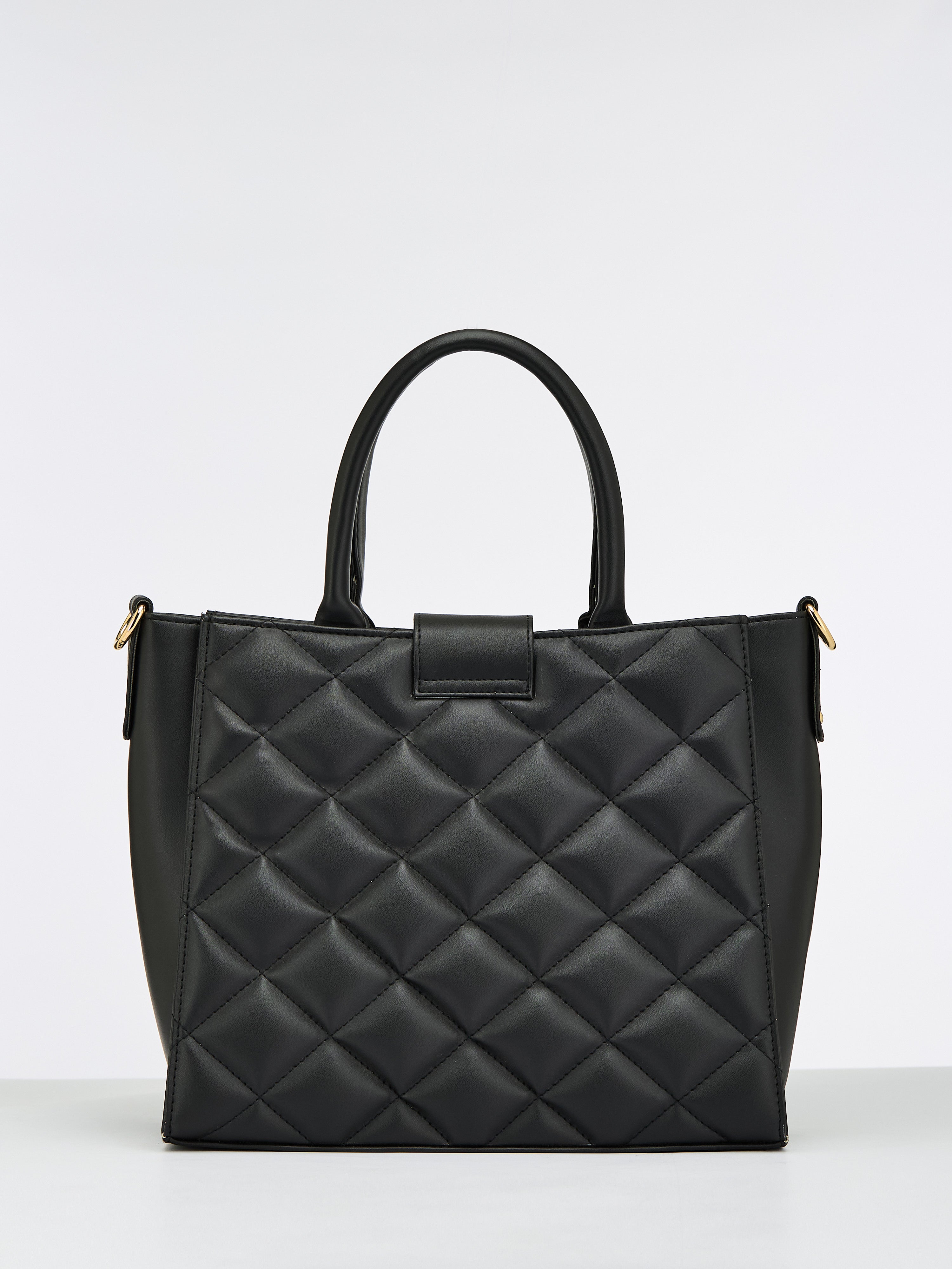 Hera Black Quilted Handbag for Women