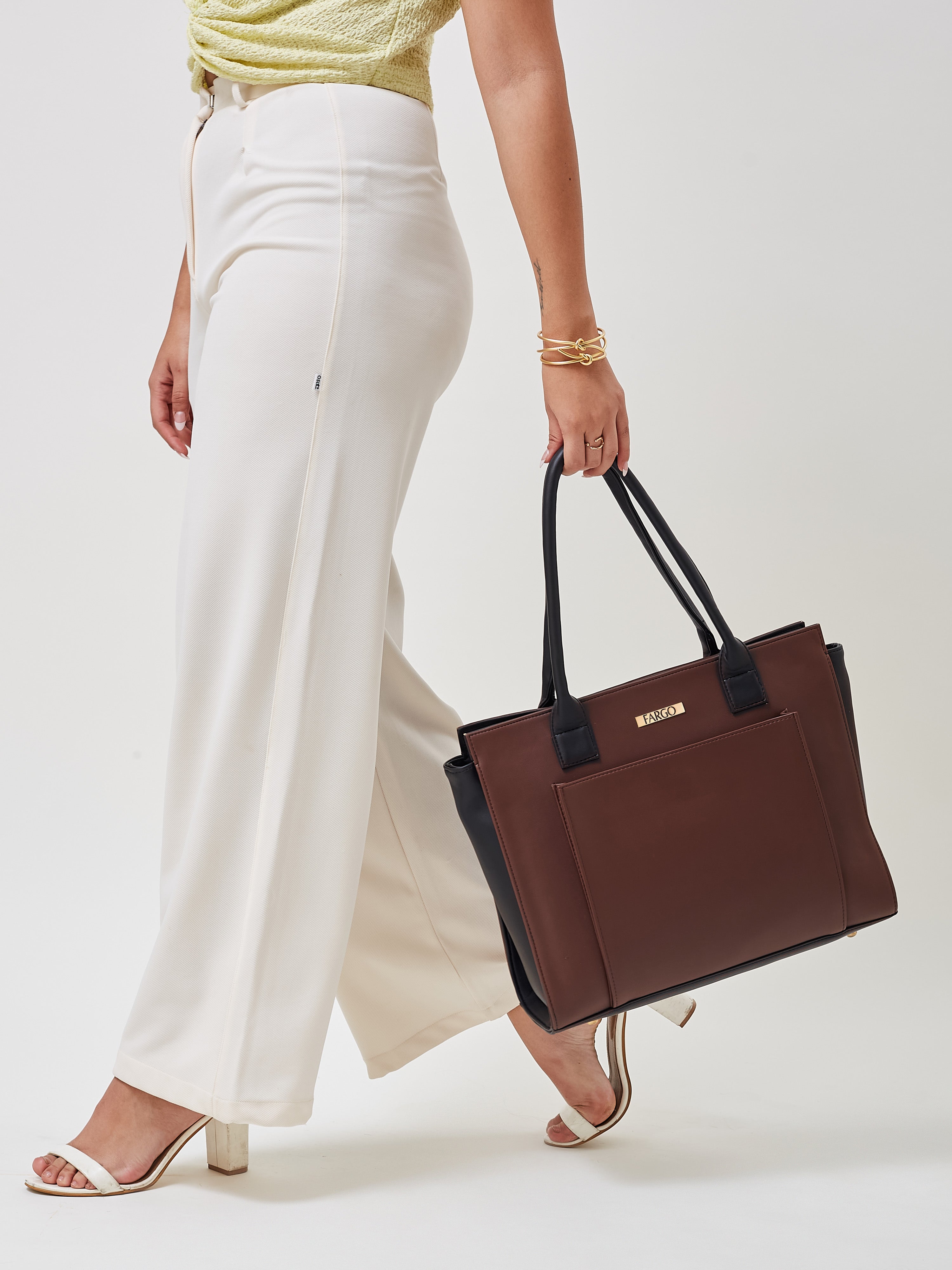 Amara Brown Tote for Women