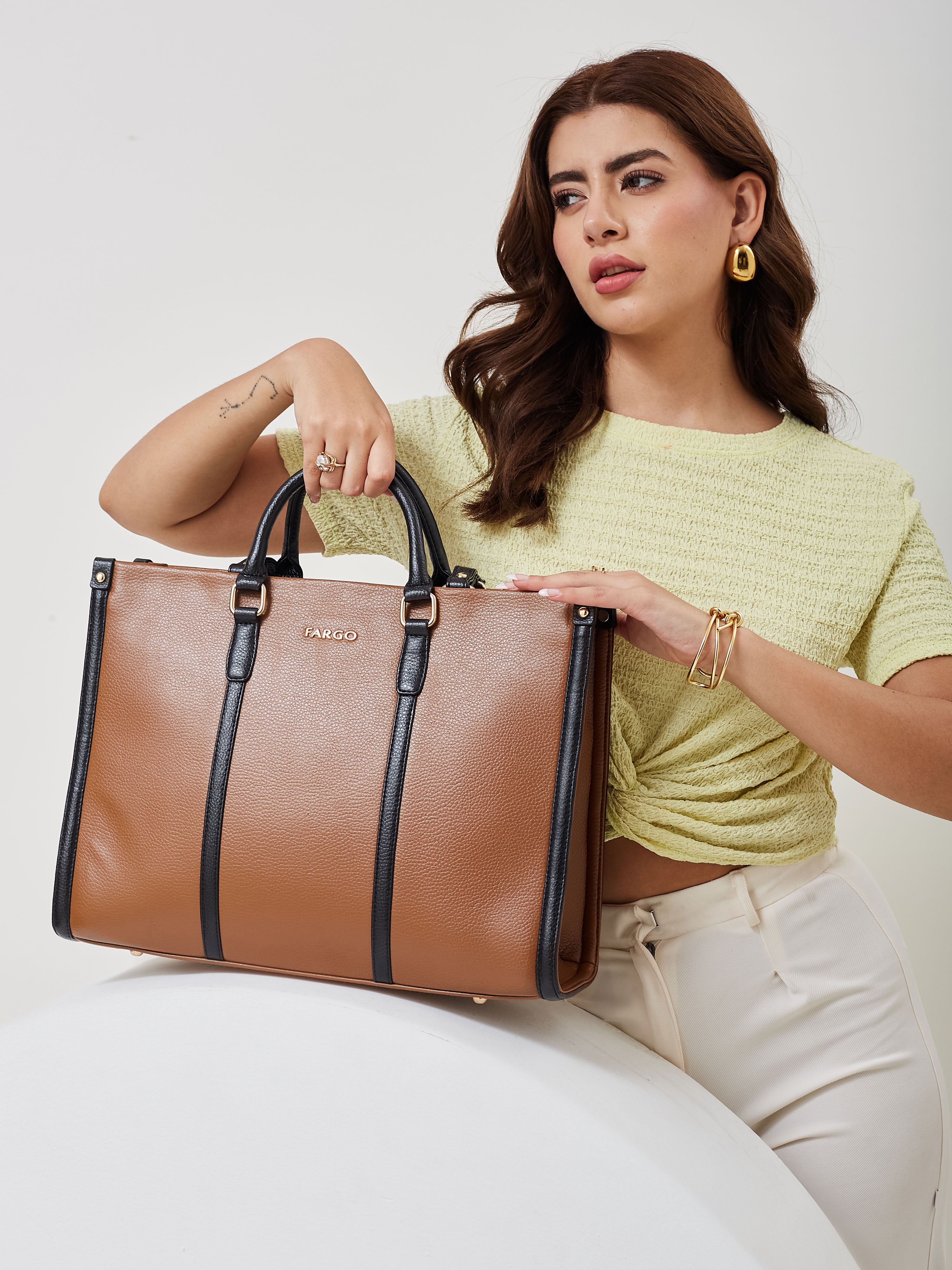 Iconic Brown Tote For Women