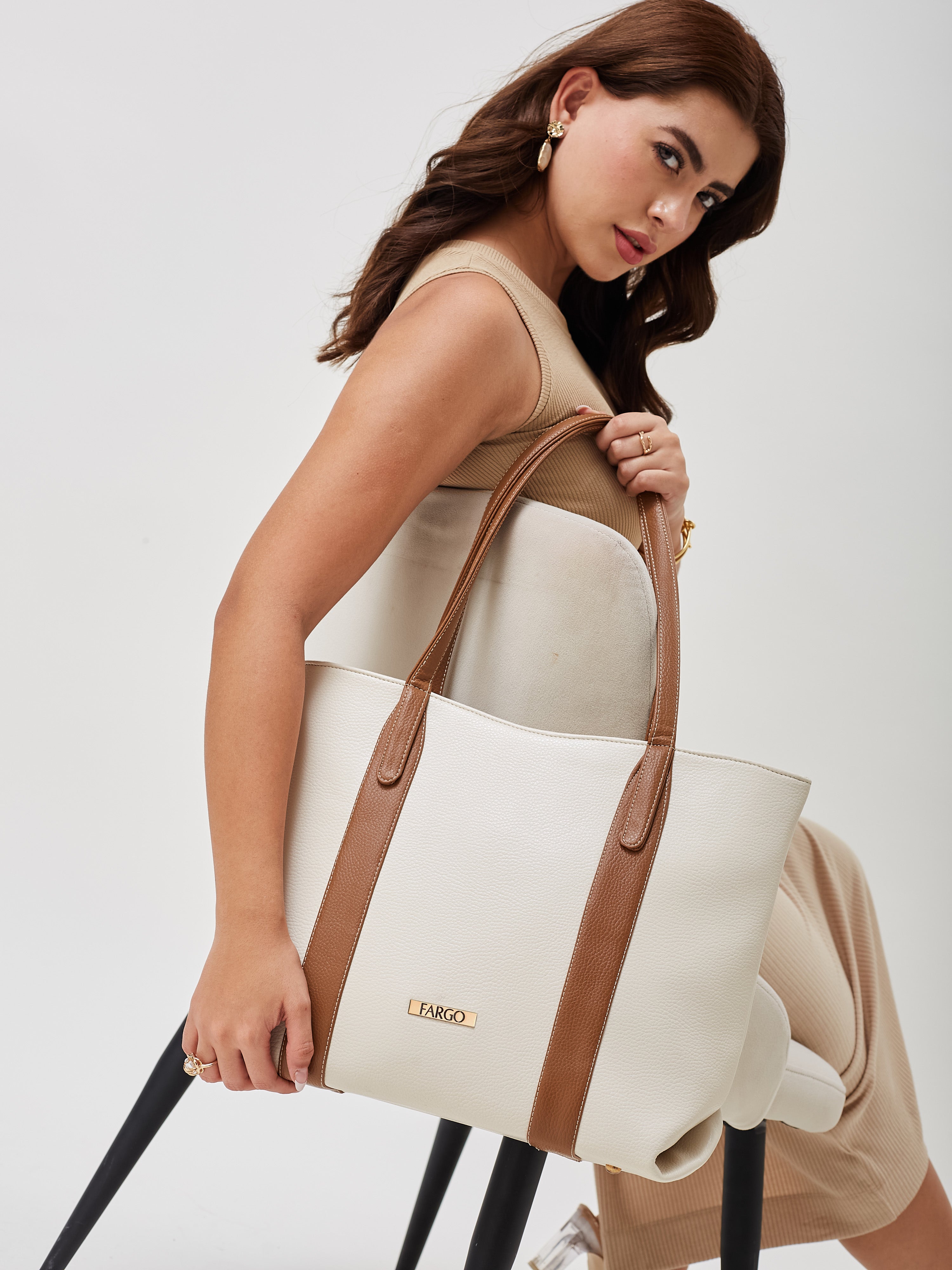 Capri Ivory Tote for Women