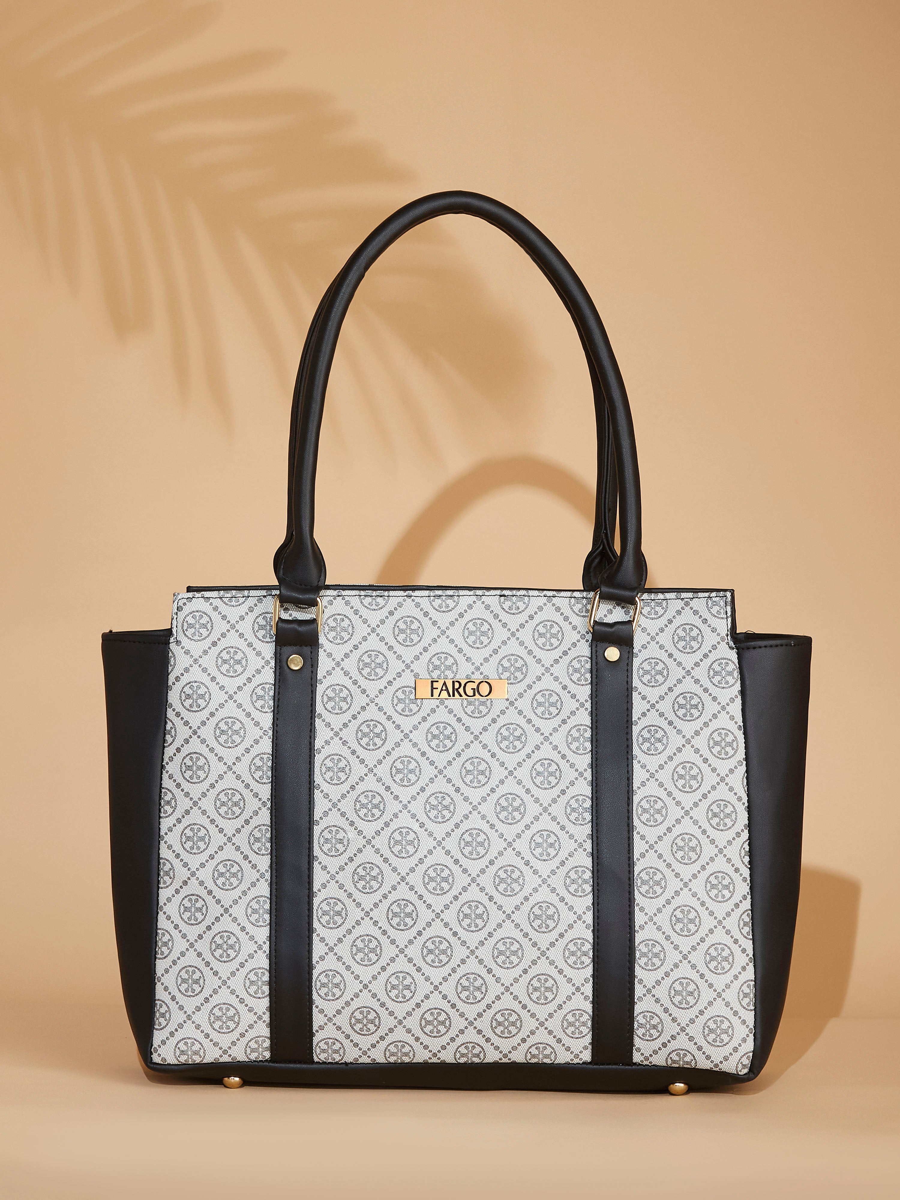 Vegan Leather White Women's Handbag