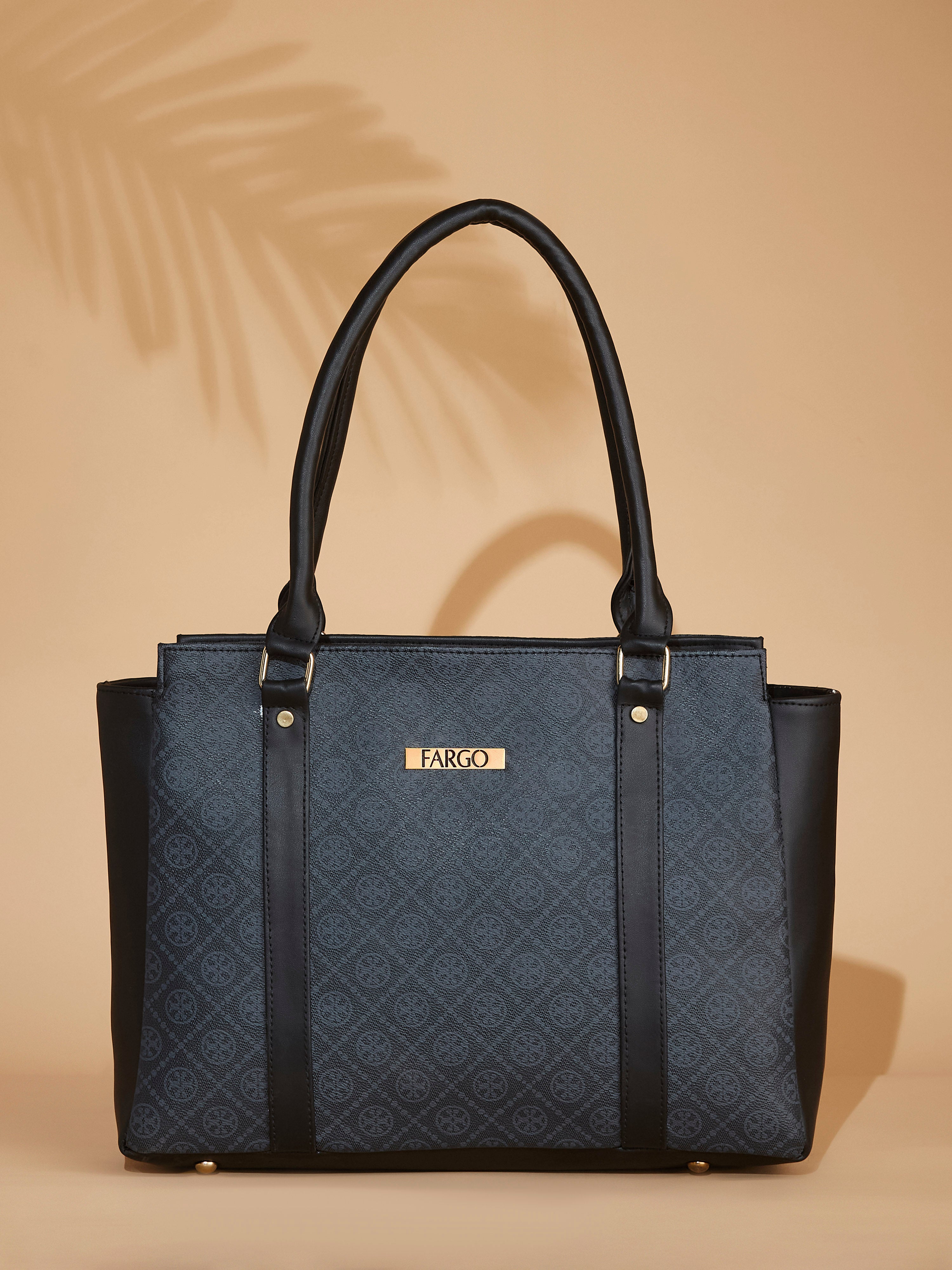 Vegan Leather Grey Women's Handbag
