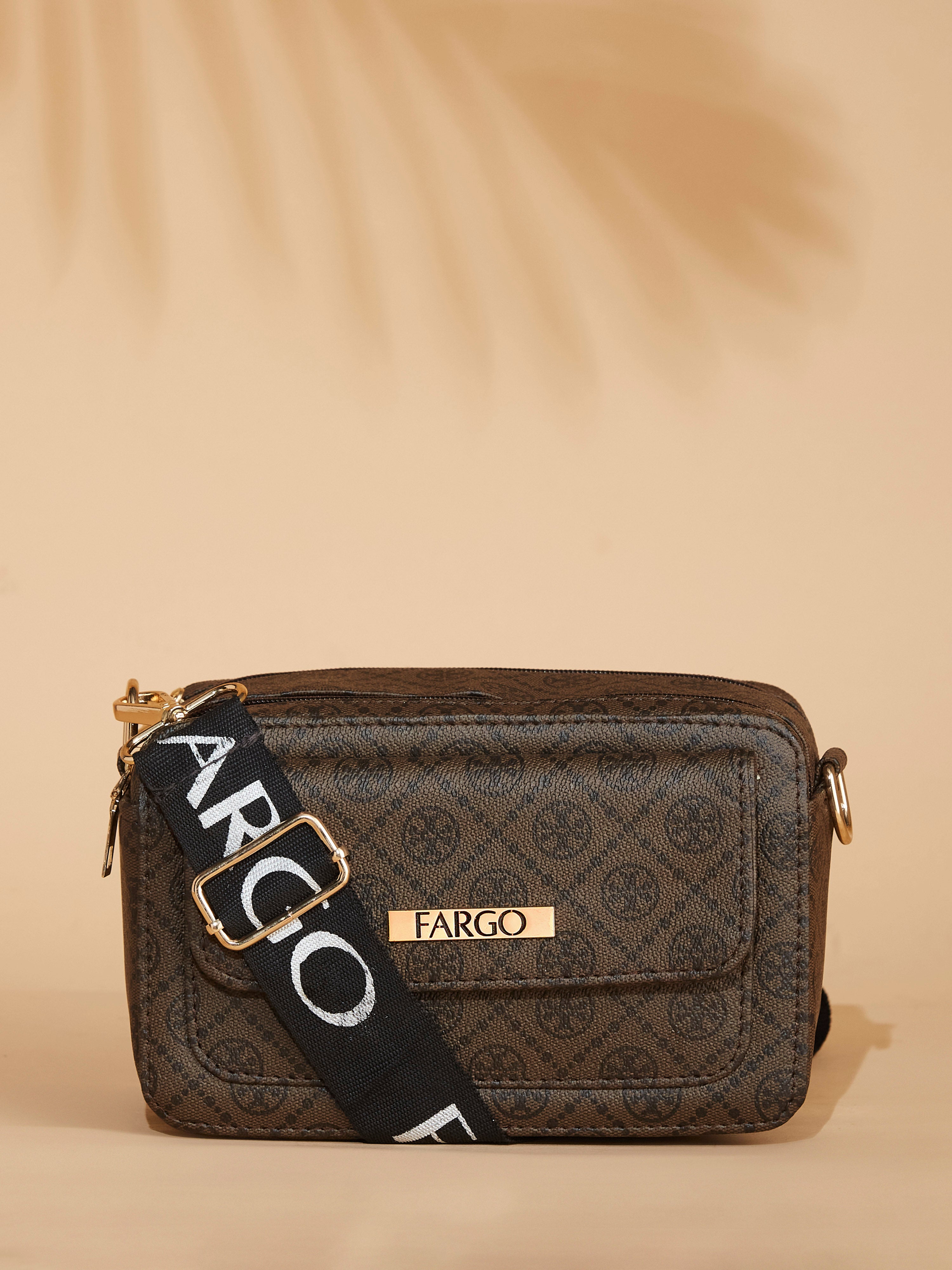 Vegan Leather Brown Women's Shoulder Bag