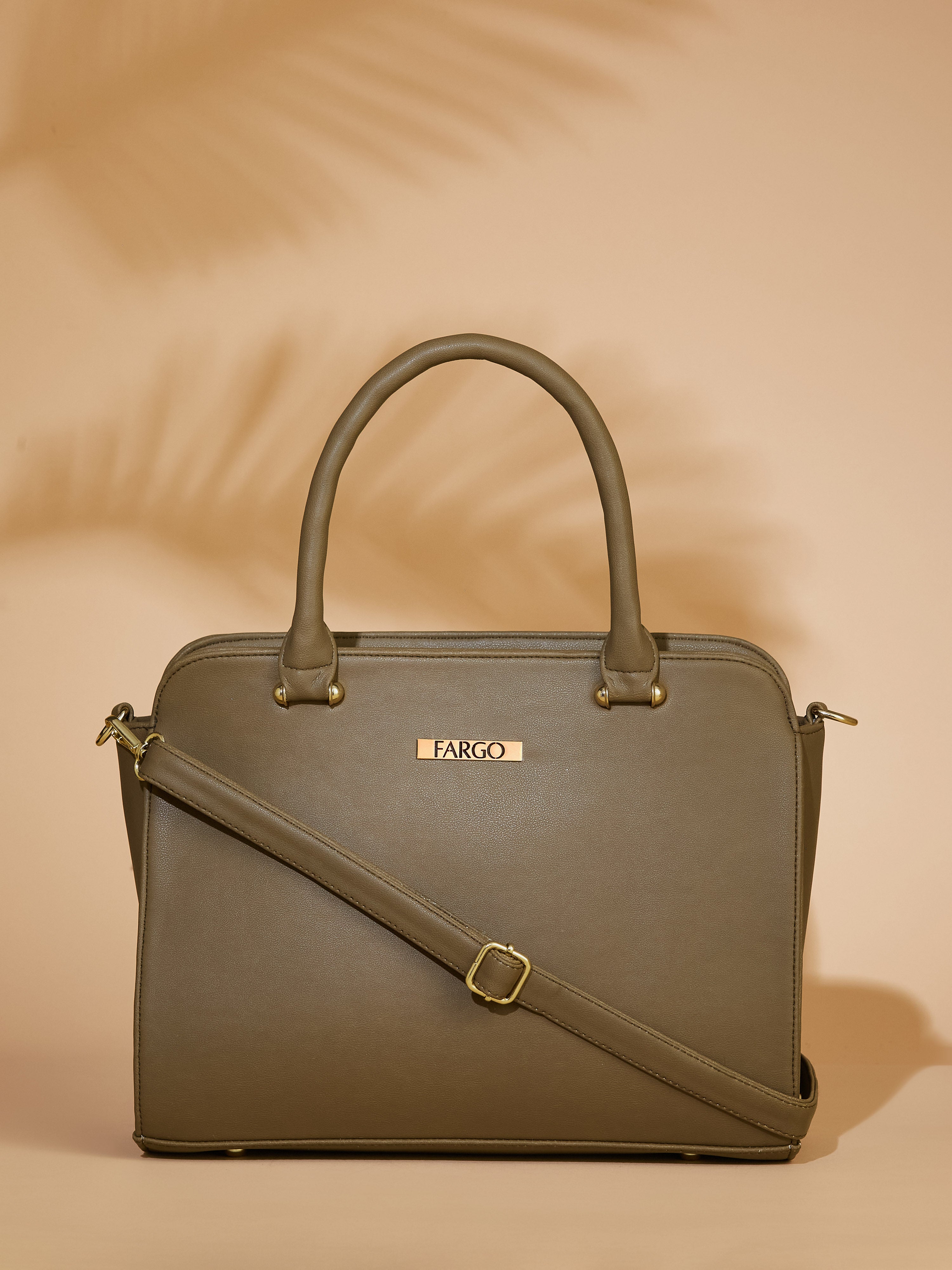 Vegan Leather Olive Women's Handbag