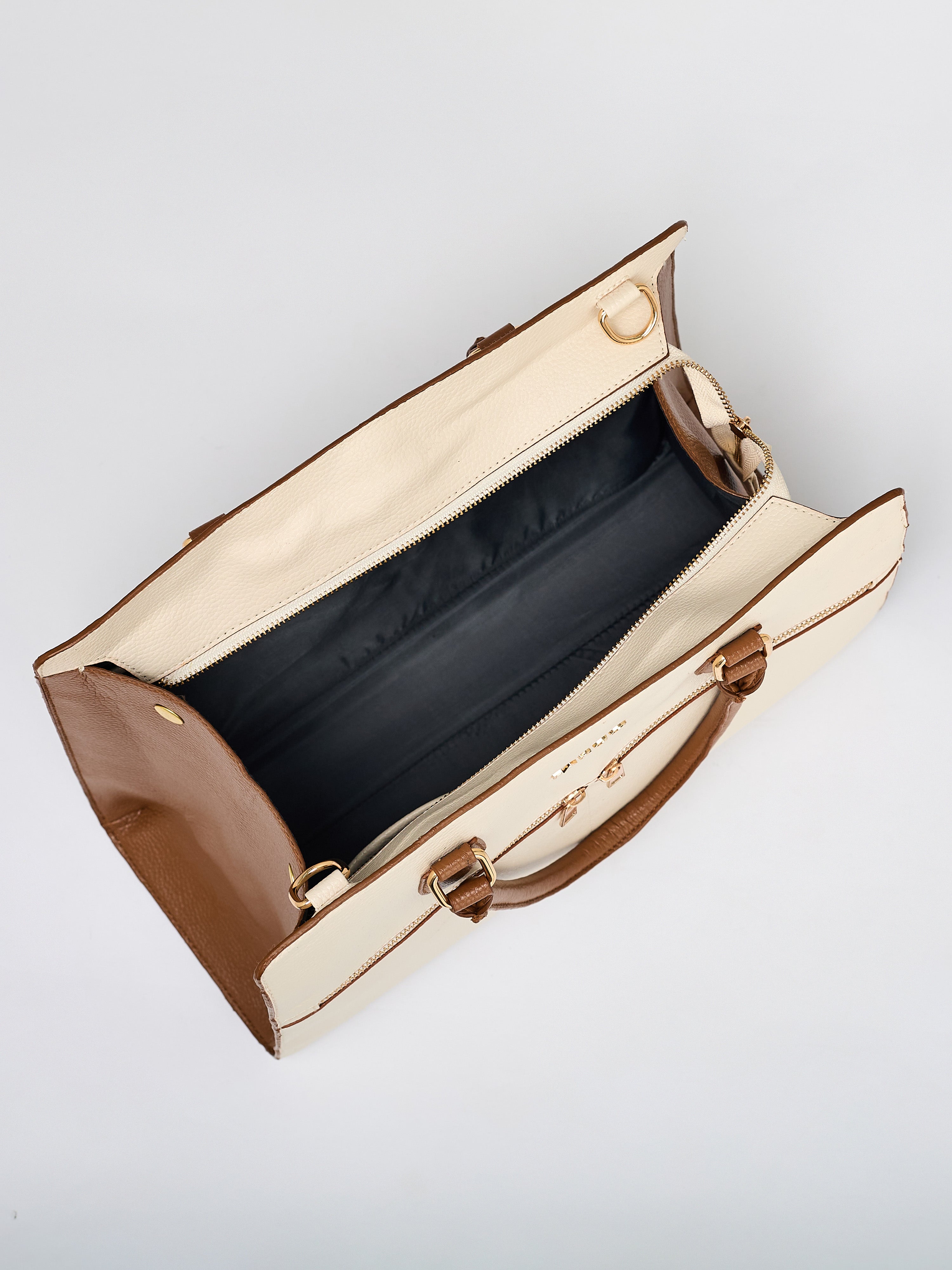 Verona Ivory Handbag for Women