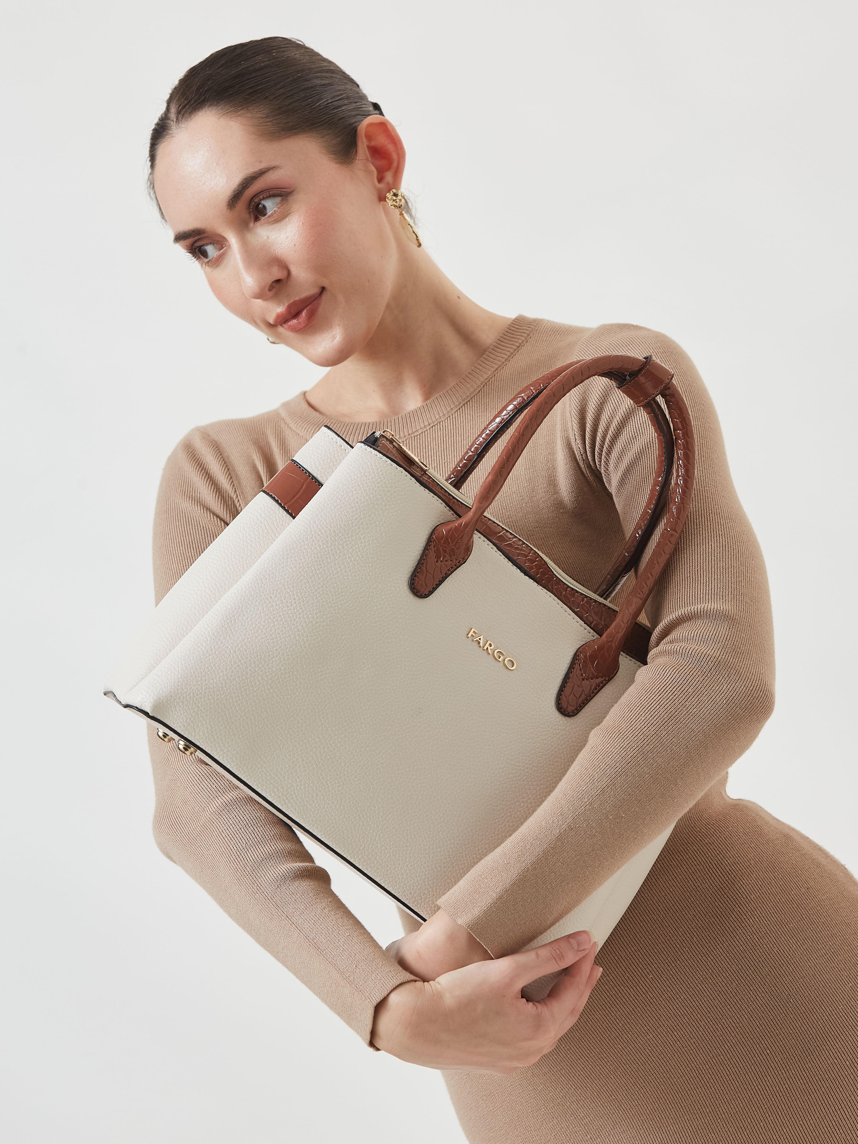 Roam Ivory Handbag for Women