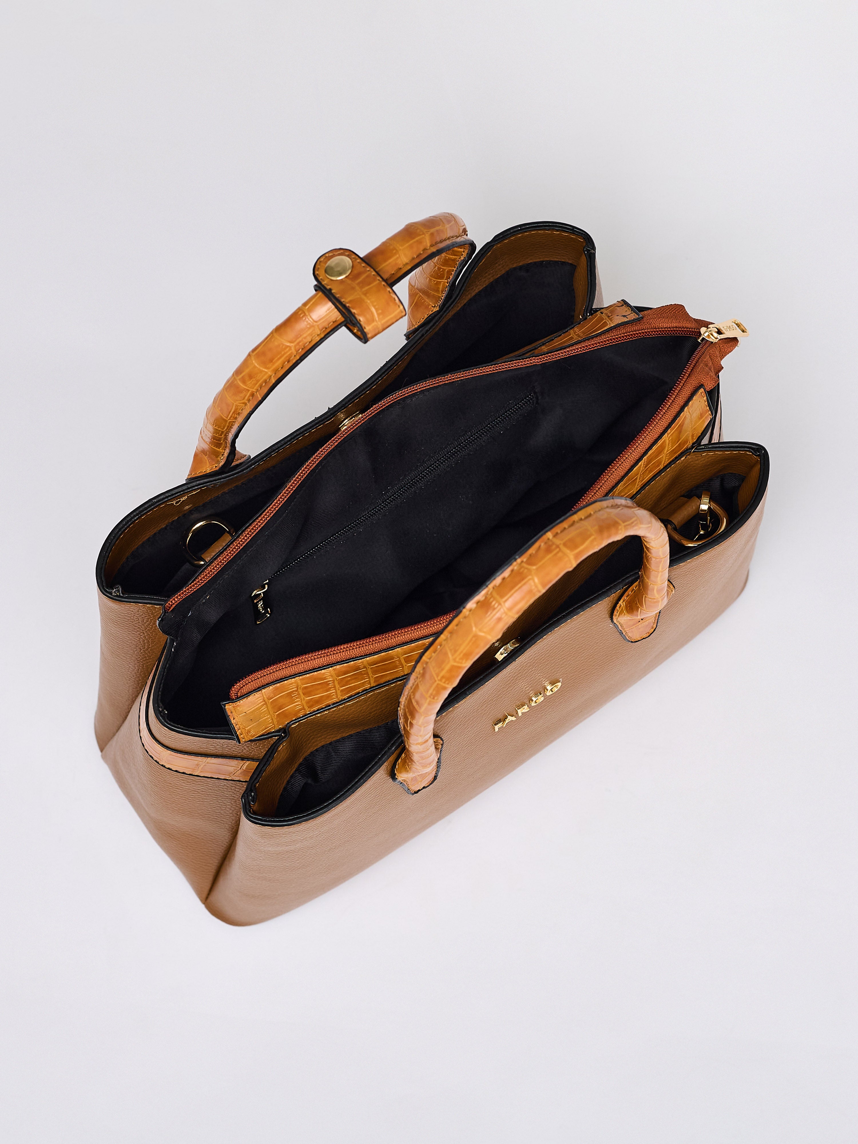 Roam Tan Handbag for Women