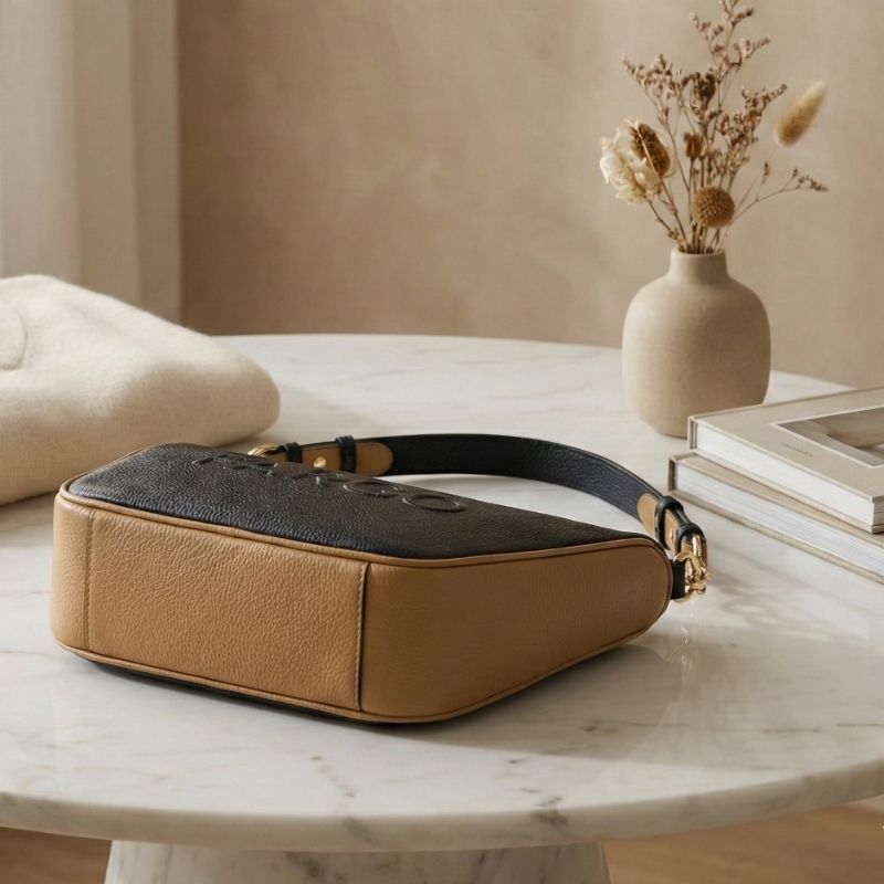 Vista Black Shoulder Bag for Women