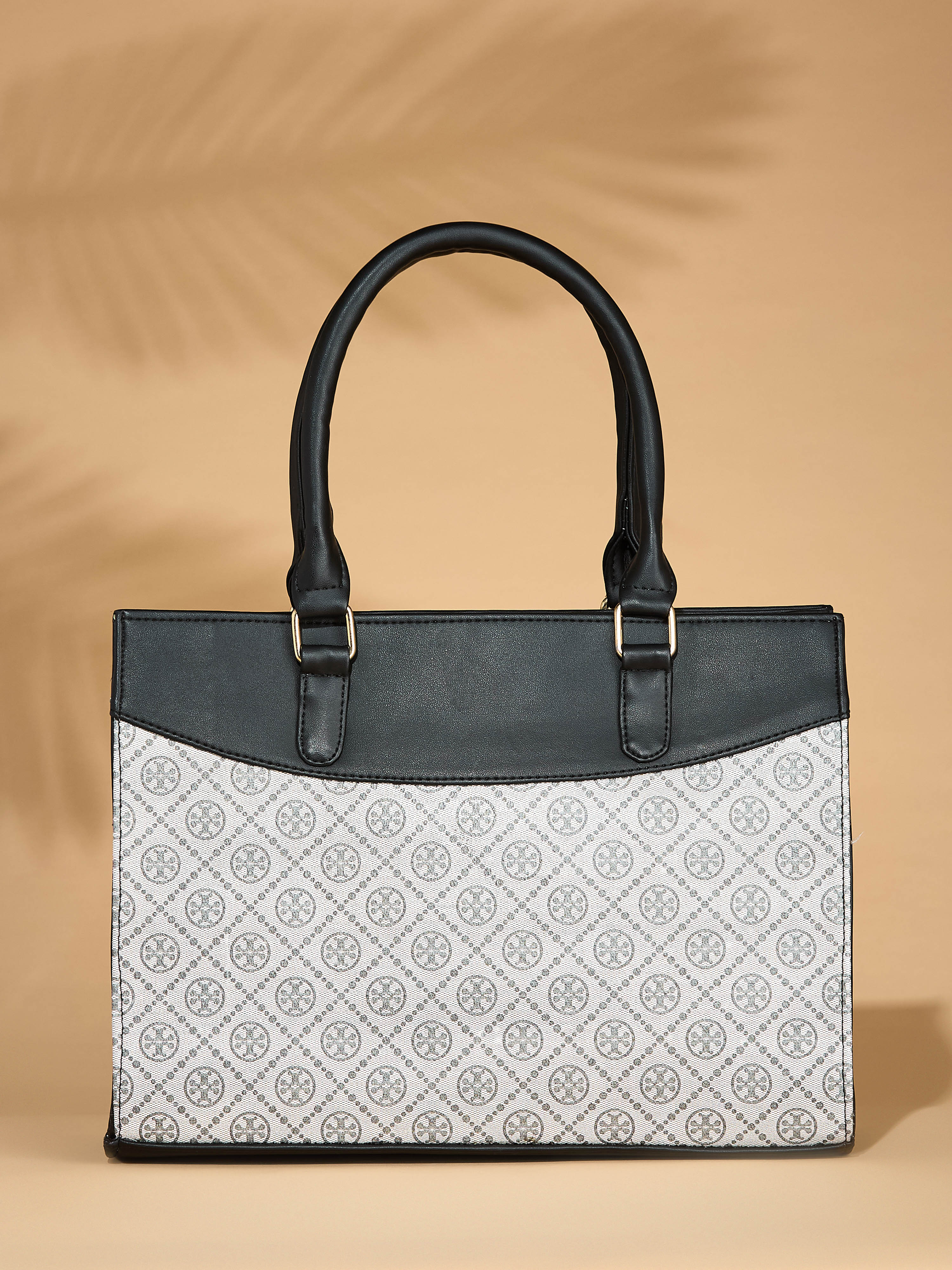Vegan Leather Grey Women's Handbag