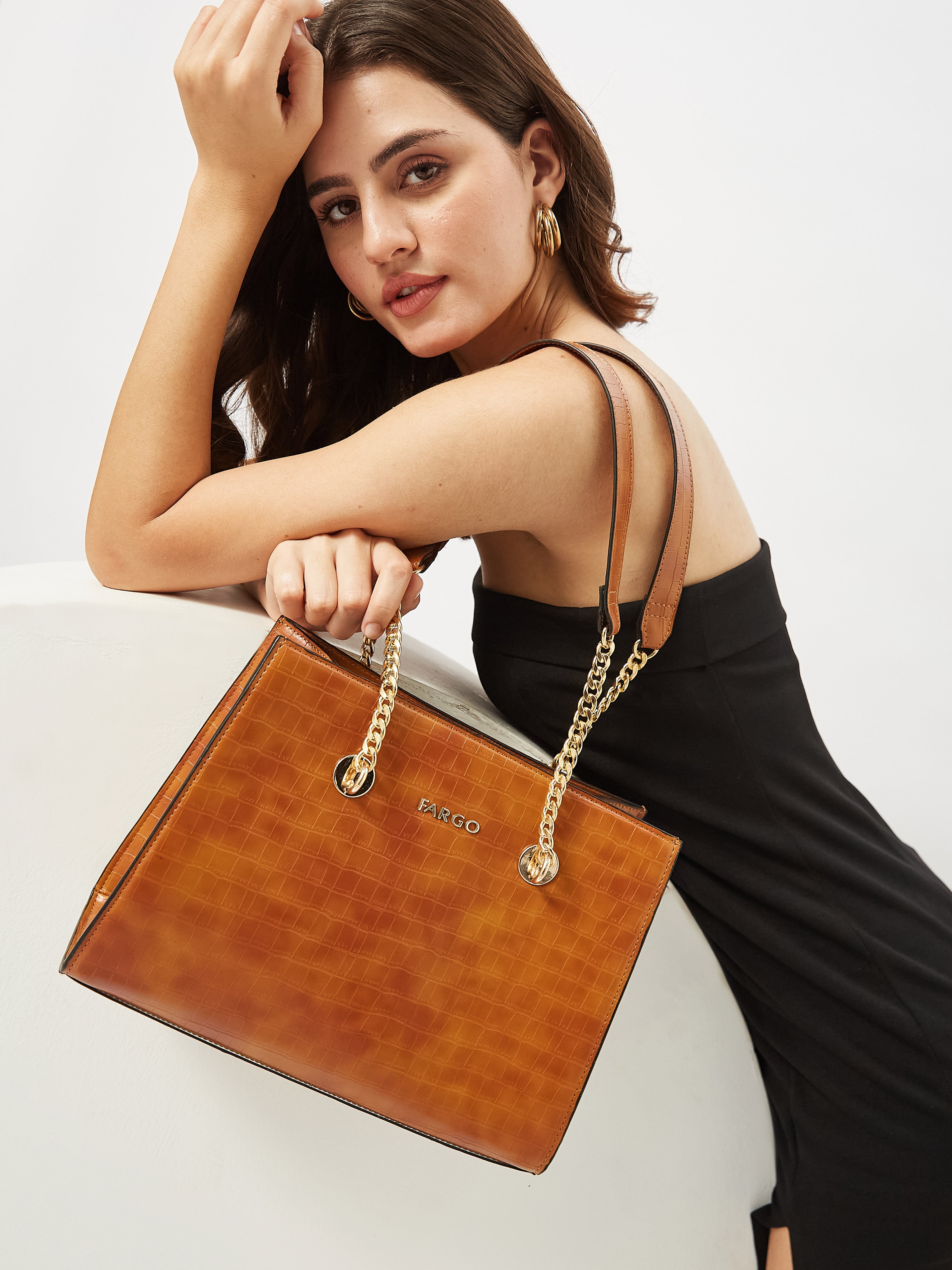 Elevate Yellow Handbag for Women
