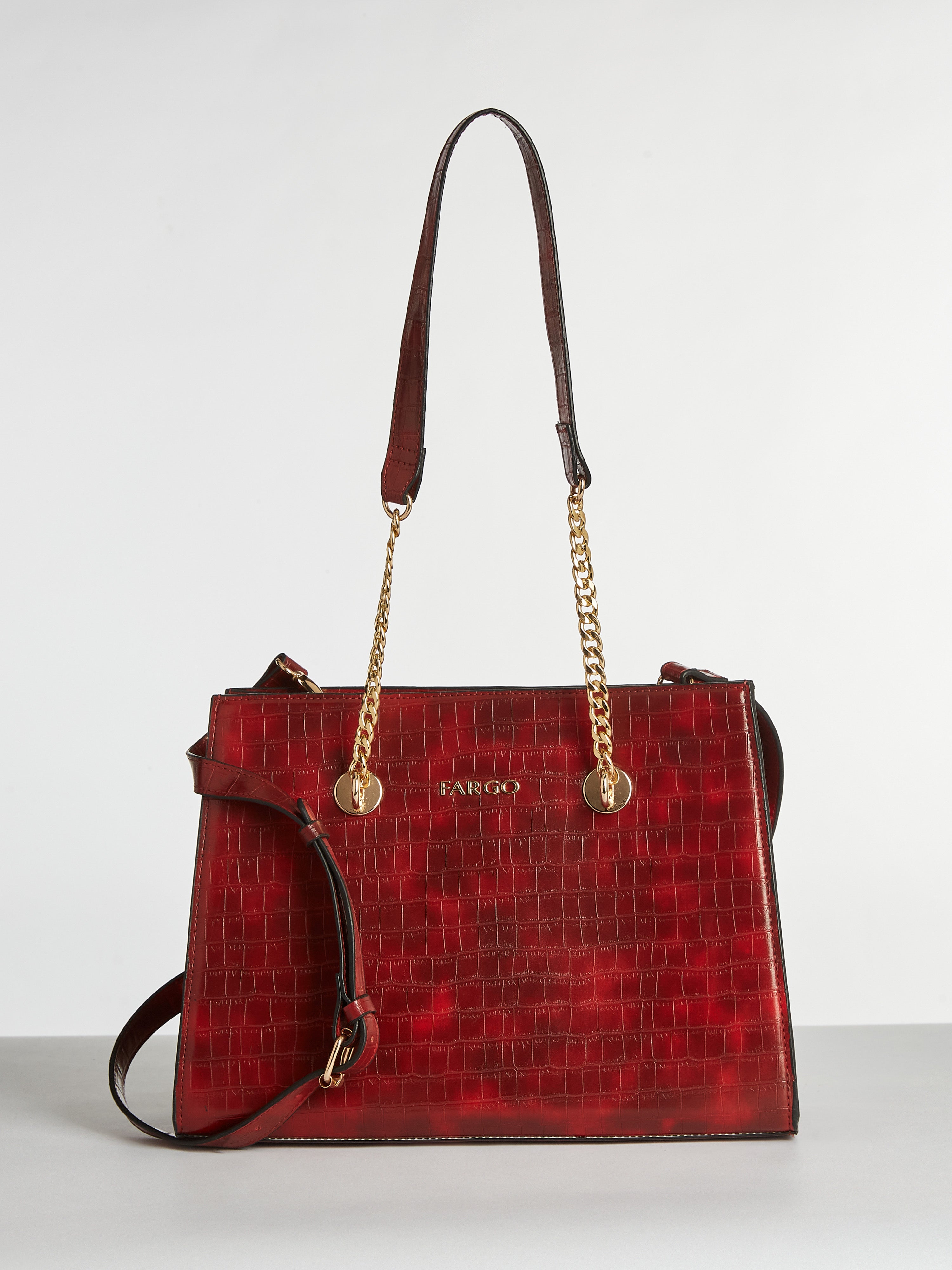 Elevate Maroon Handbag for Women