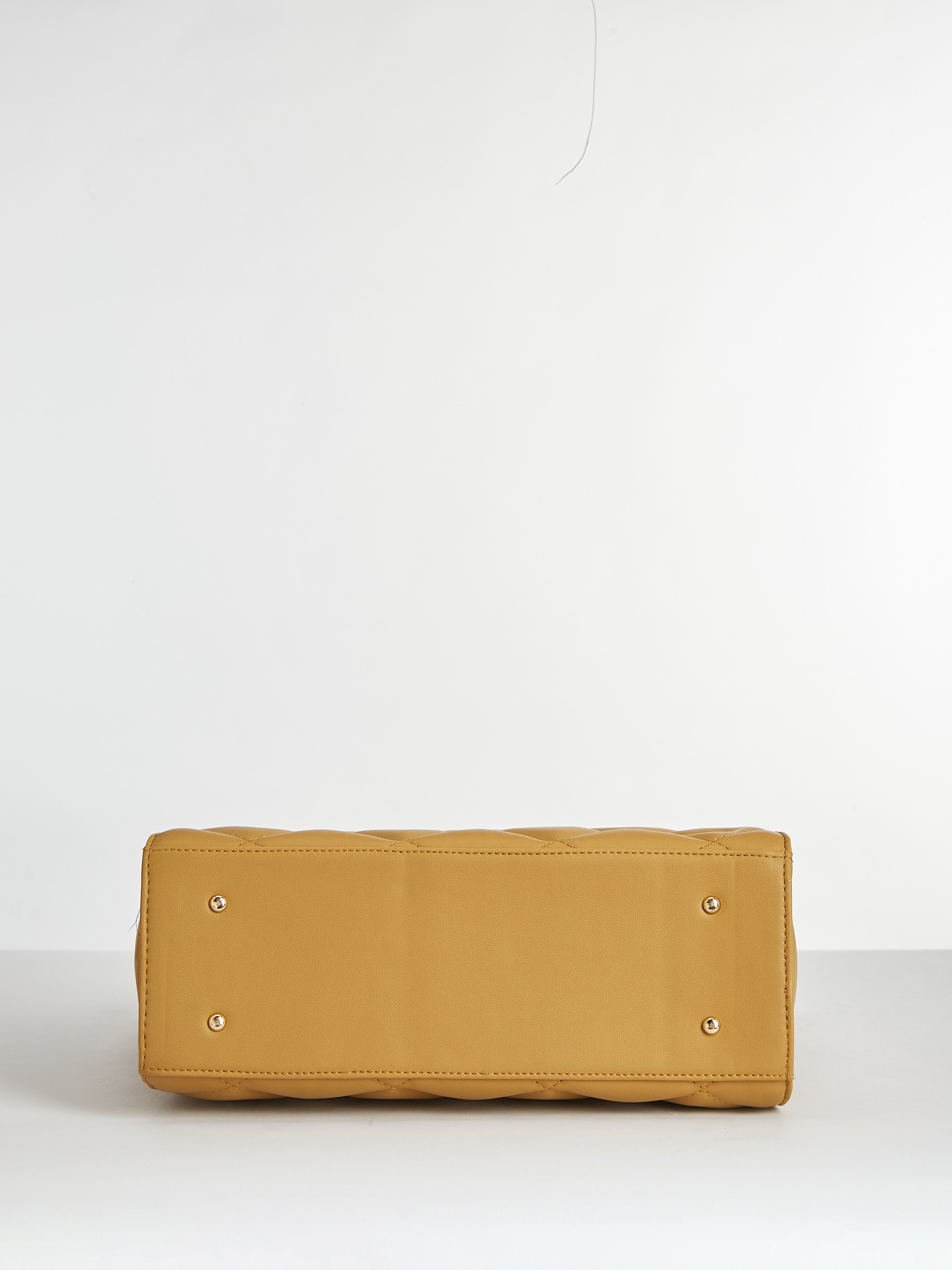 Hera Yellow Quilted Handbag for Women