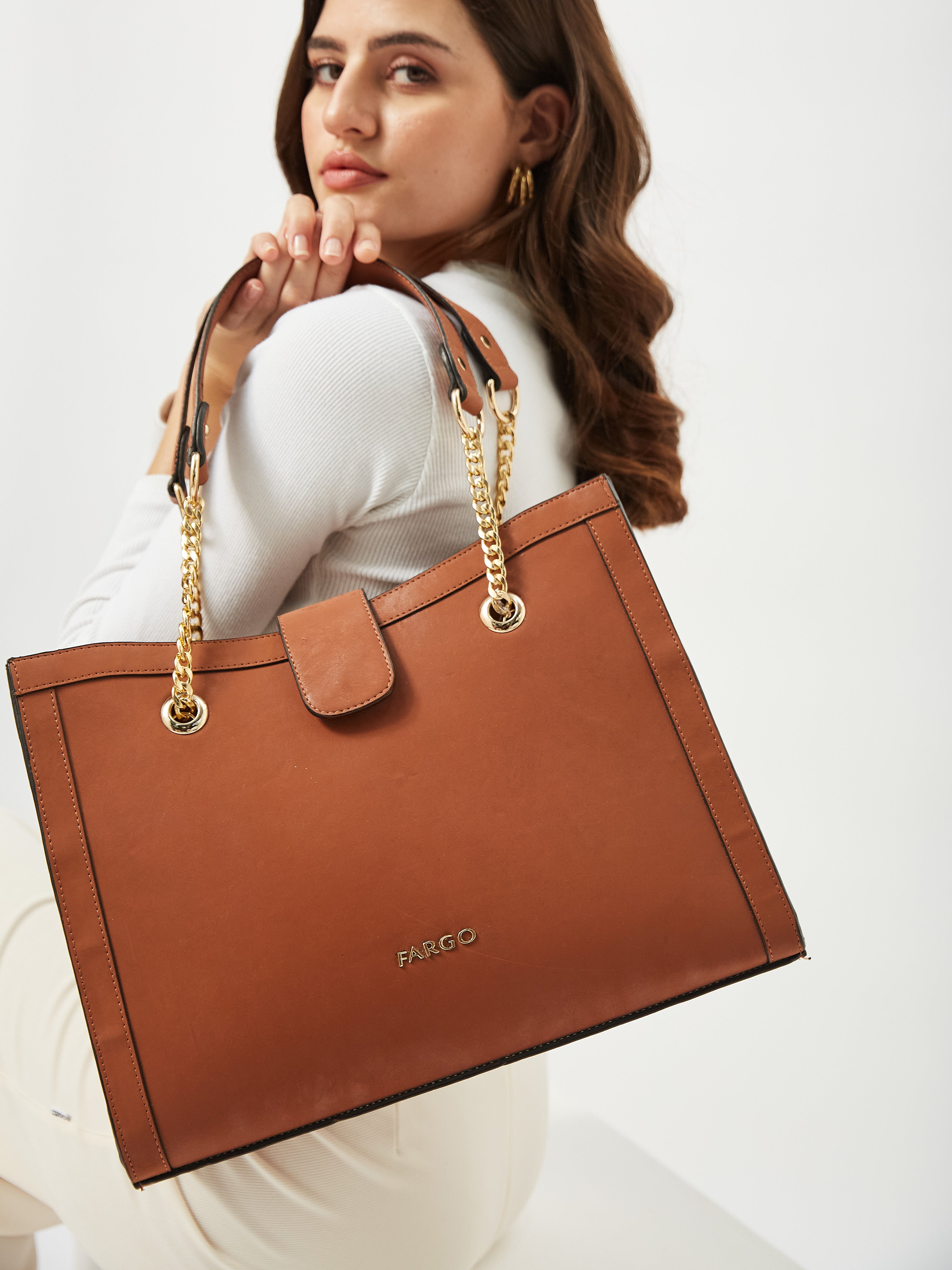 Fierce Tan Tote Bag for Women